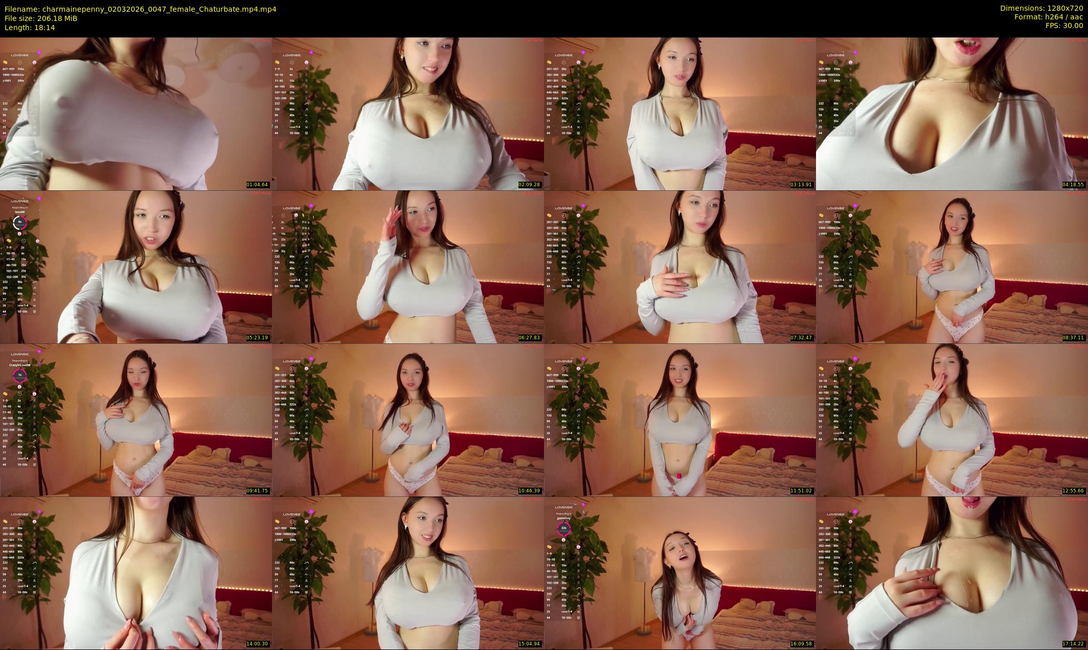 charmainepenny — 19 minute Chaturbate female cam show recording, 720p, Mar 2, 2026