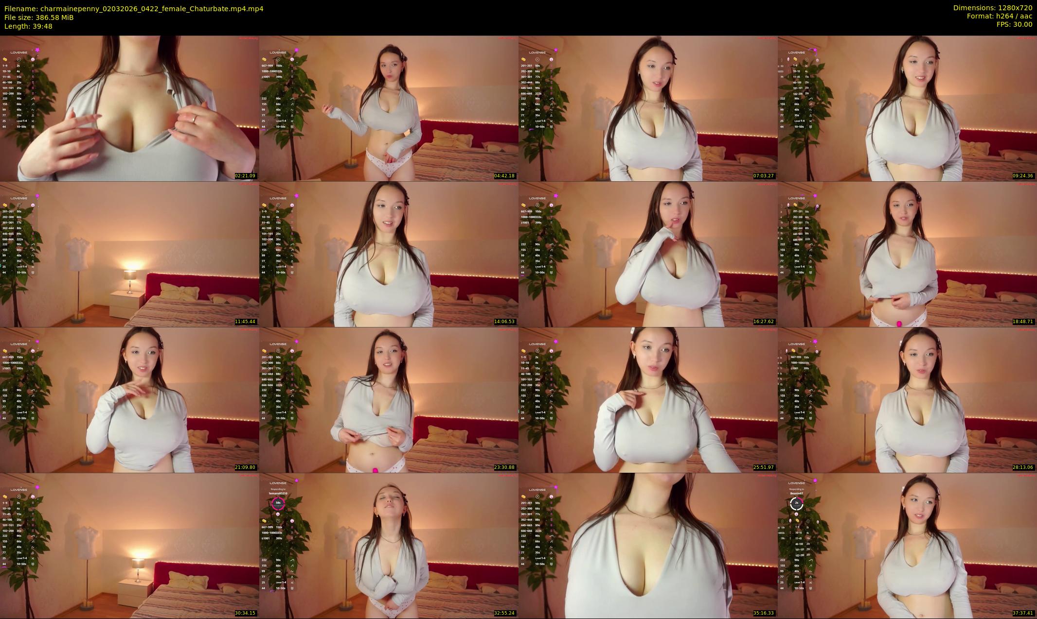 charmainepenny — 40 minute Chaturbate female cam show recording, 720p, Mar 2, 2026