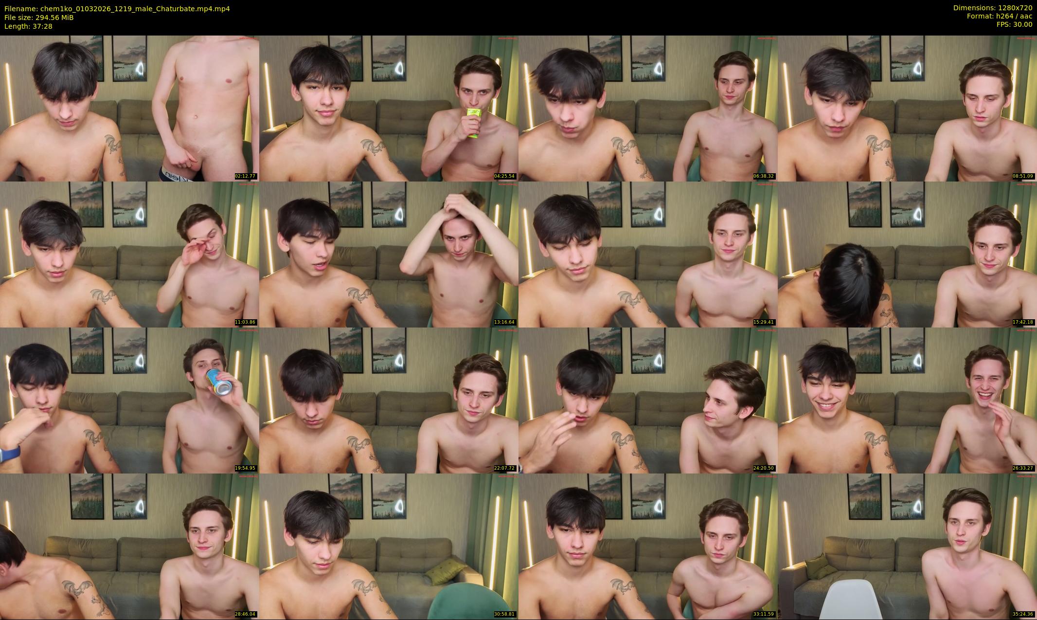 chem1ko — 38 minute Chaturbate male cam show recording, 720p, Mar 1, 2026