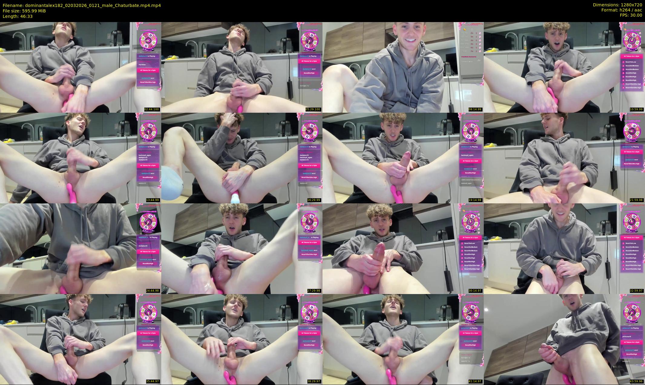 dominantalex182 — 47 minute Chaturbate male cam show recording, 720p, Mar 2, 2026