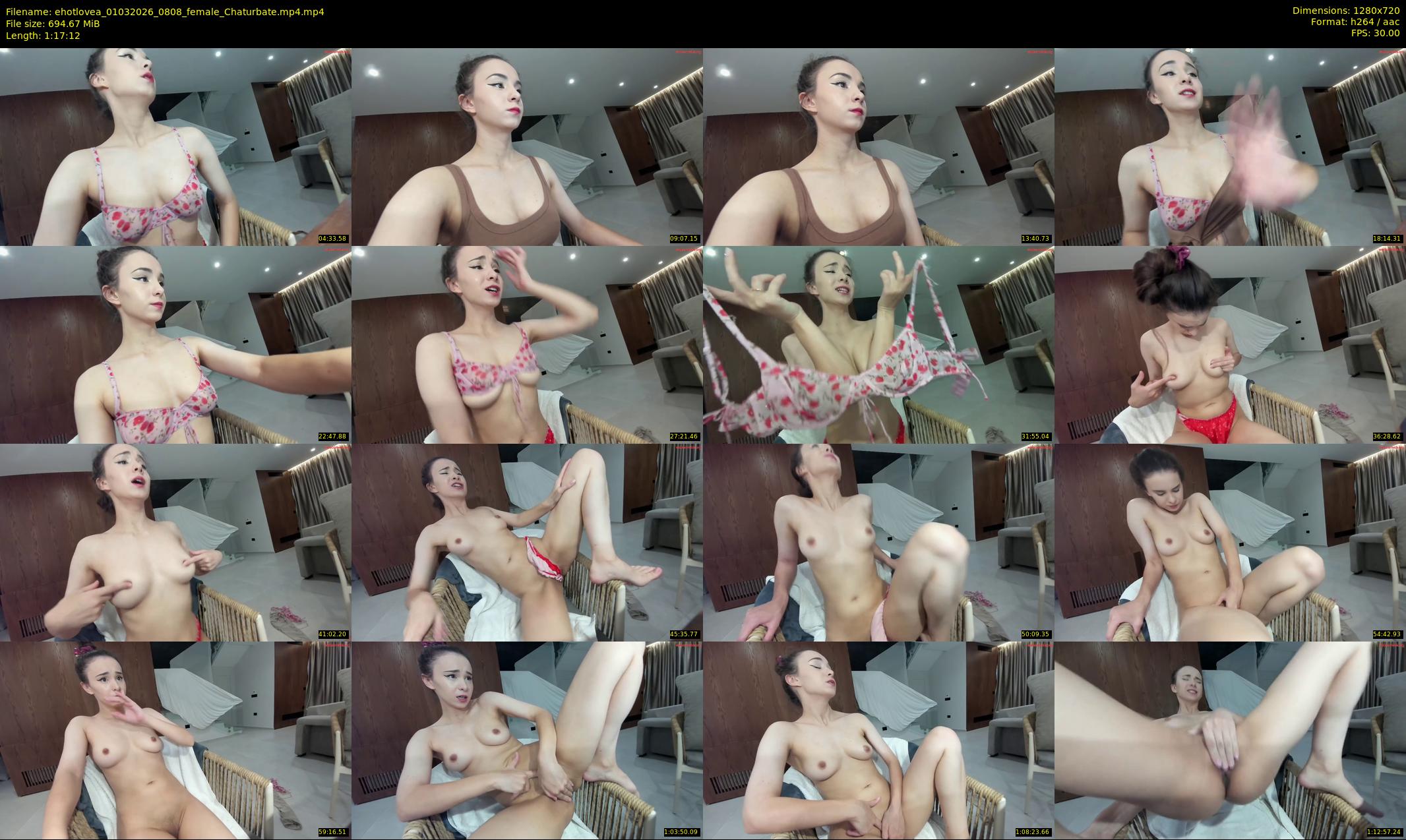ehotlovea — 78 minute Chaturbate female cam show recording, 720p, Mar 1, 2026