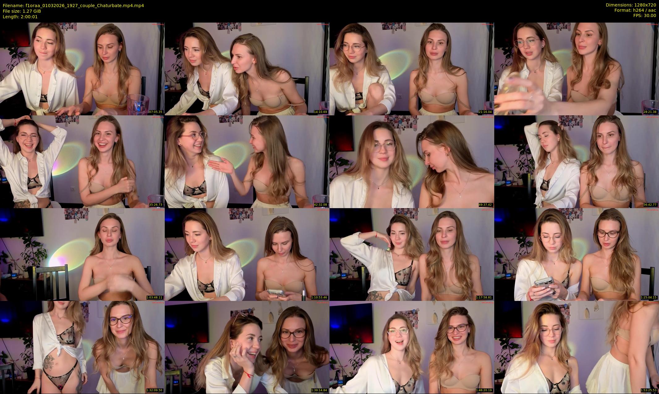 f1oraa — 121 minute Chaturbate female cam show recording, 720p, Mar 1, 2026