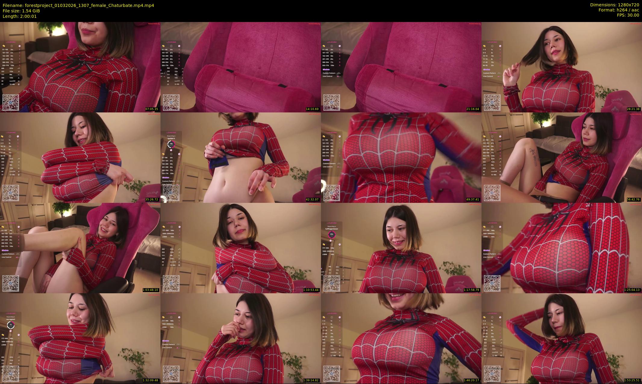 forestproject — 121 minute Chaturbate female cam show recording, 720p, Mar 1, 2026