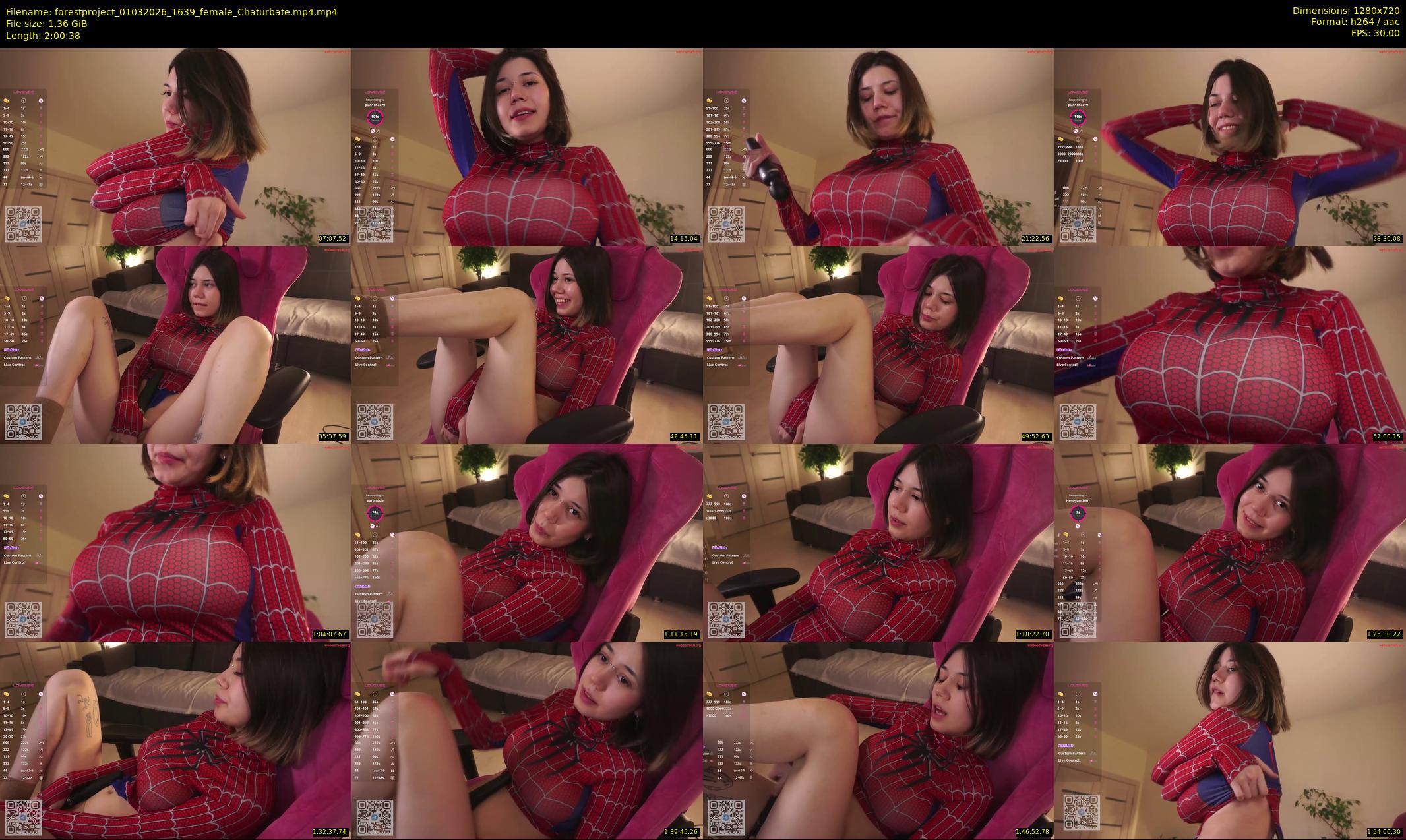 forestproject — 121 minute Chaturbate female cam show recording, 720p, Mar 1, 2026