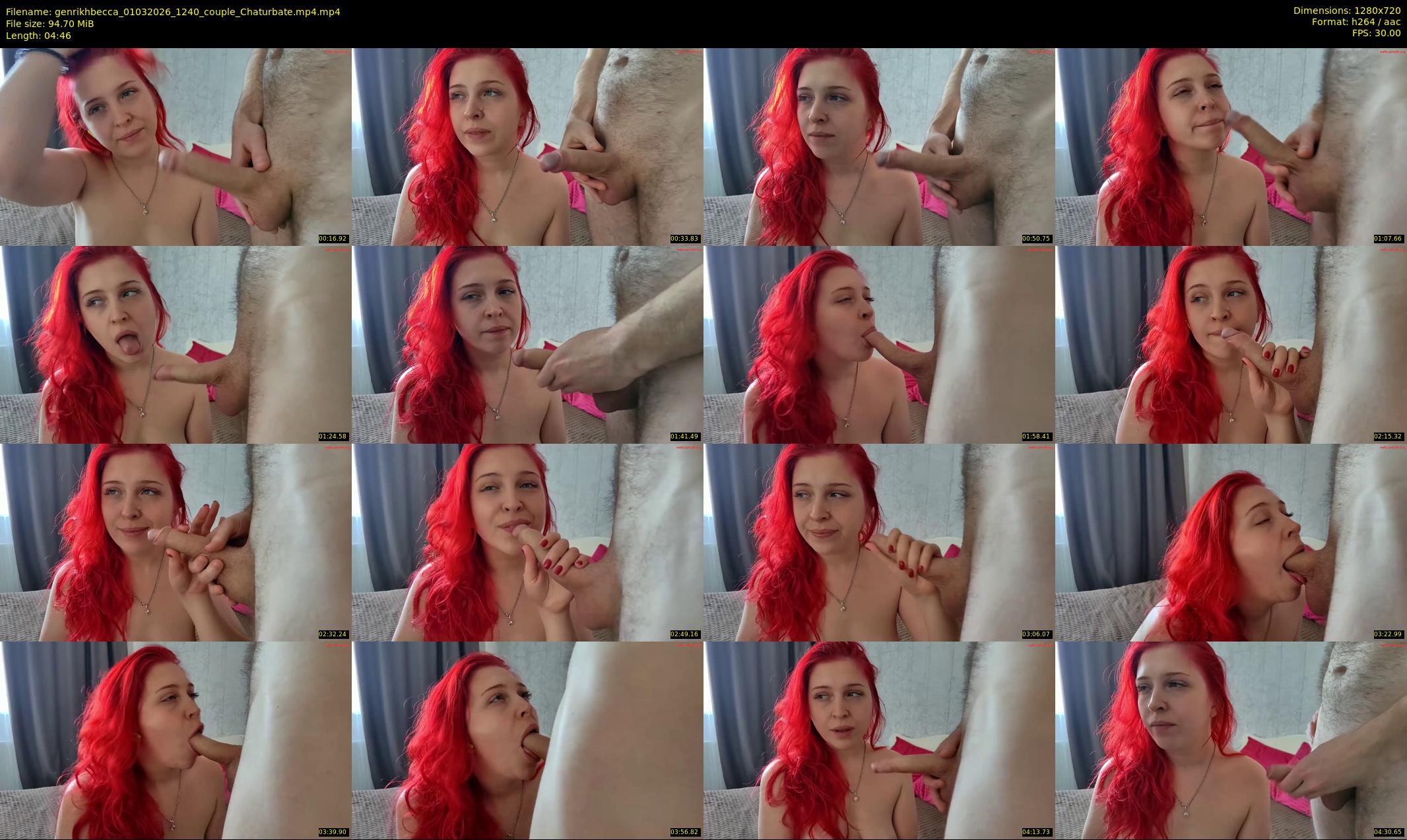 genrikhbecca — 5 minute Chaturbate couple cam show recording, 720p, Mar 1, 2026
