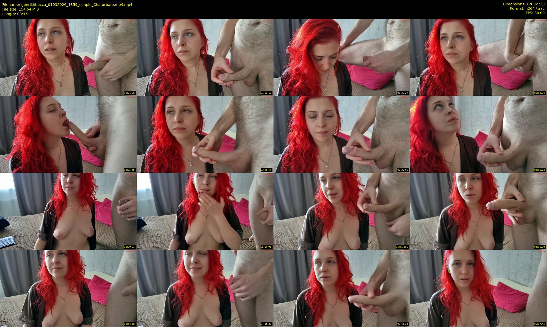 genrikhbecca — 9 minute Chaturbate couple cam show recording, 720p, Mar 1, 2026
