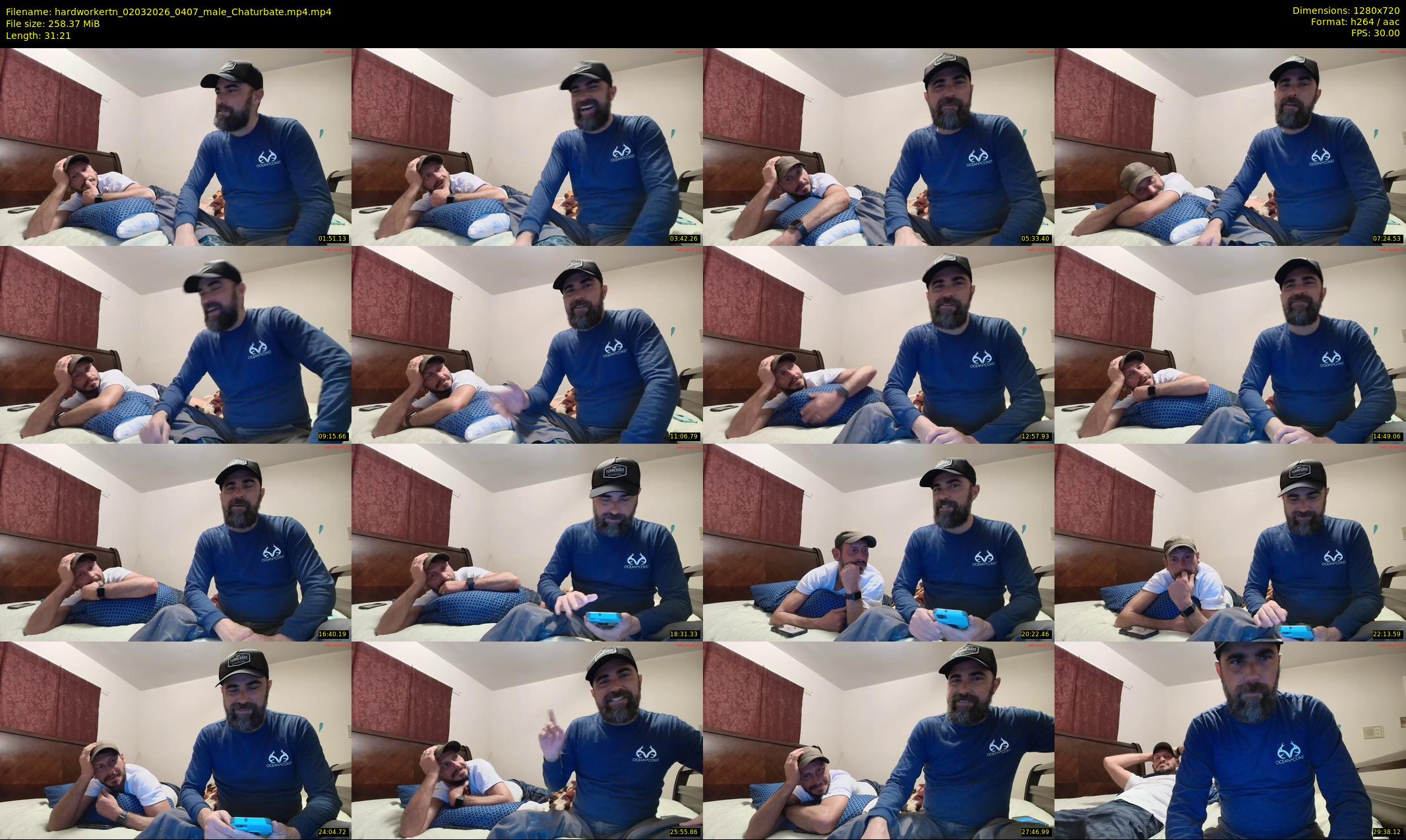 hardworkertn — 32 minute Chaturbate male cam show recording, 720p, Mar 2, 2026