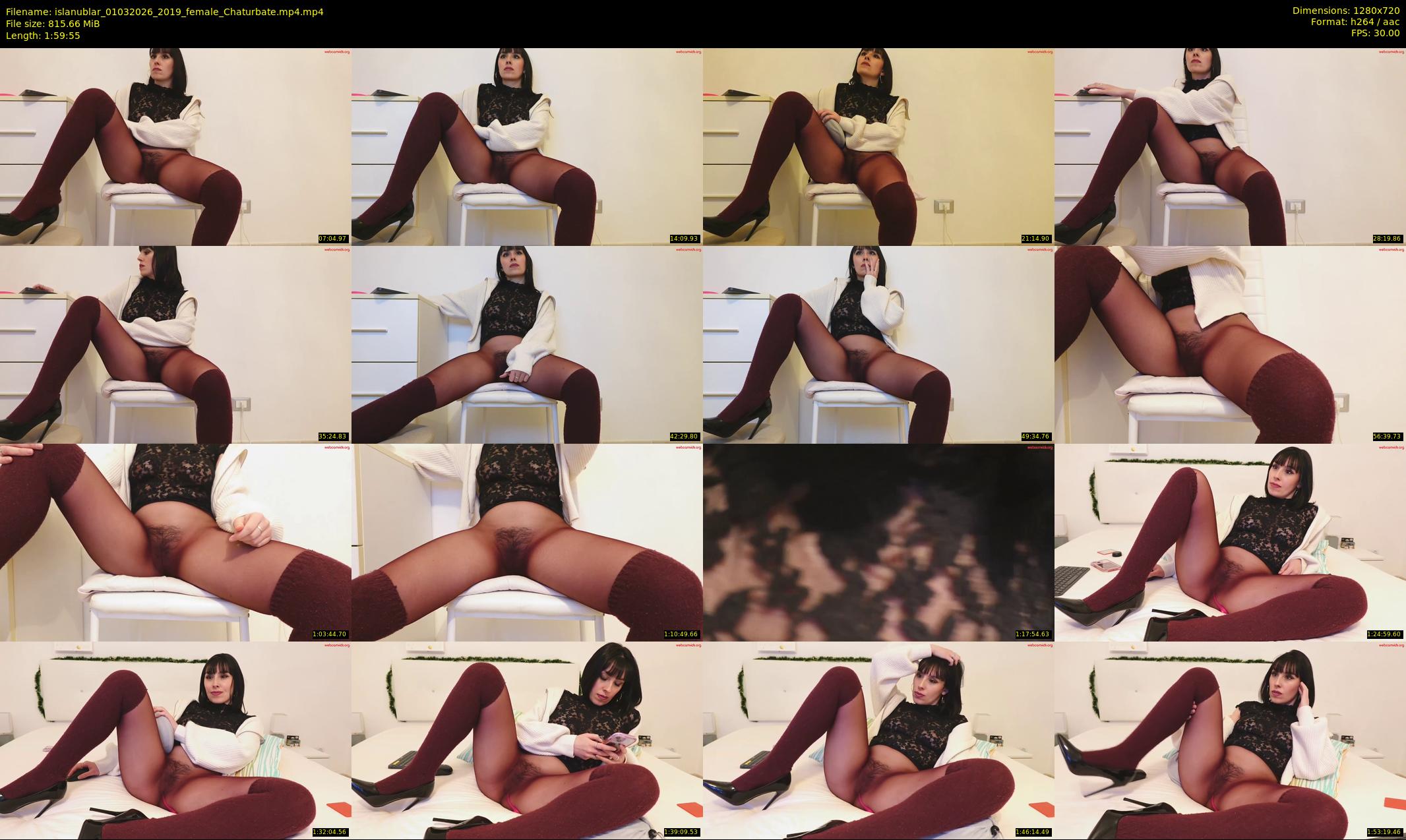 islanublar — 120 minute Chaturbate female cam show recording, 720p, Mar 1, 2026