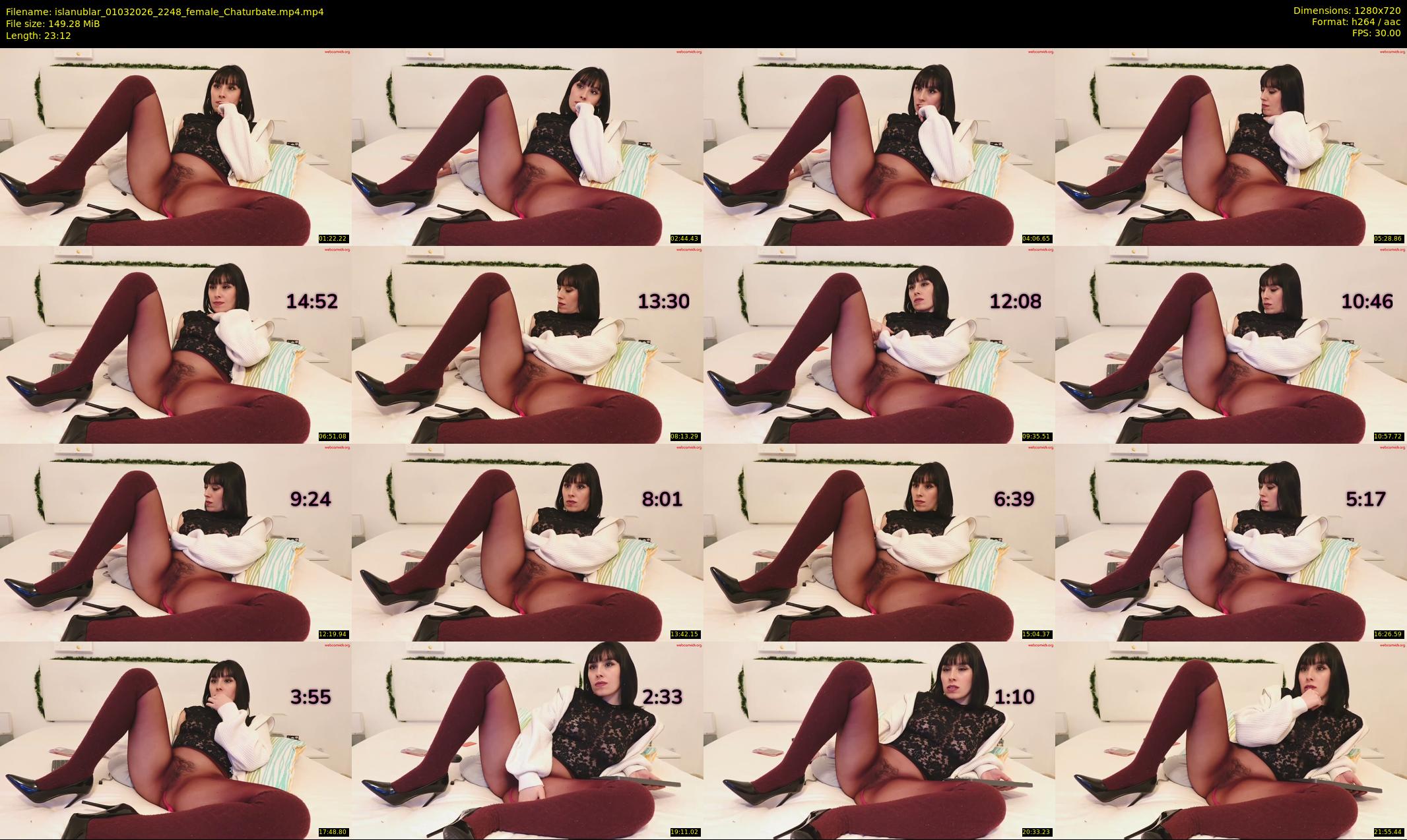 islanublar — 24 minute Chaturbate female cam show recording, 720p, Mar 1, 2026
