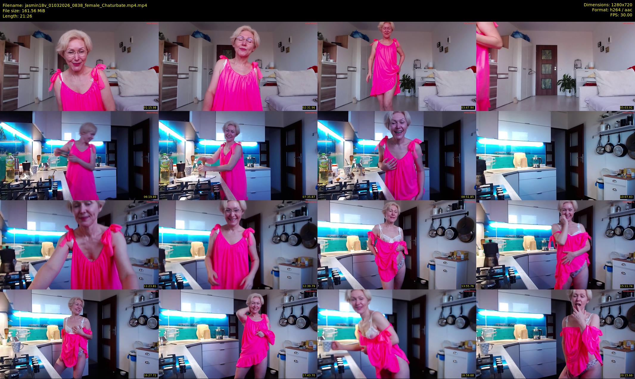 jasmin18v — 22 minute Chaturbate female cam show recording, 720p, Mar 1, 2026