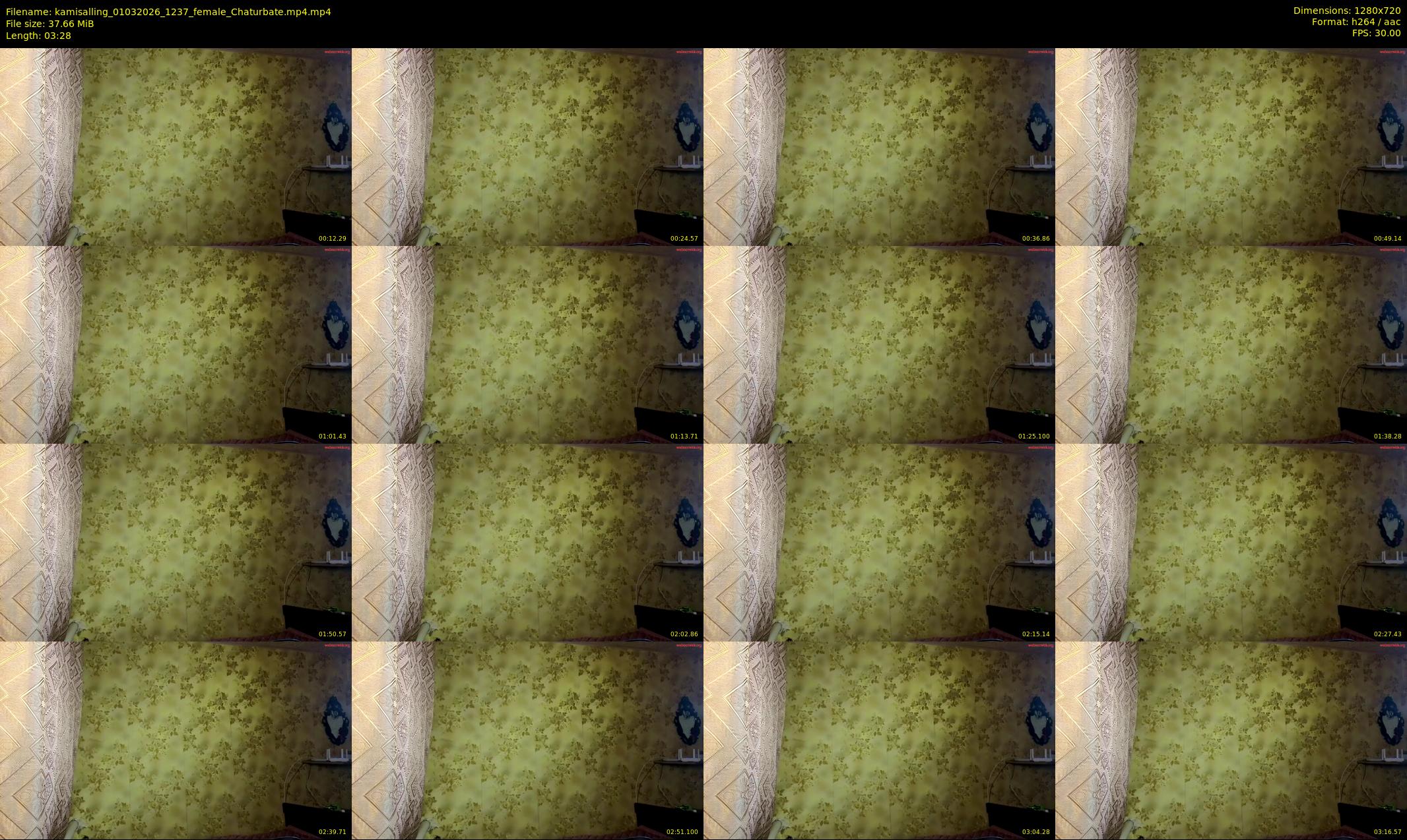 kamisalling — 4 minute Chaturbate female cam show recording, 720p, Mar 1, 2026