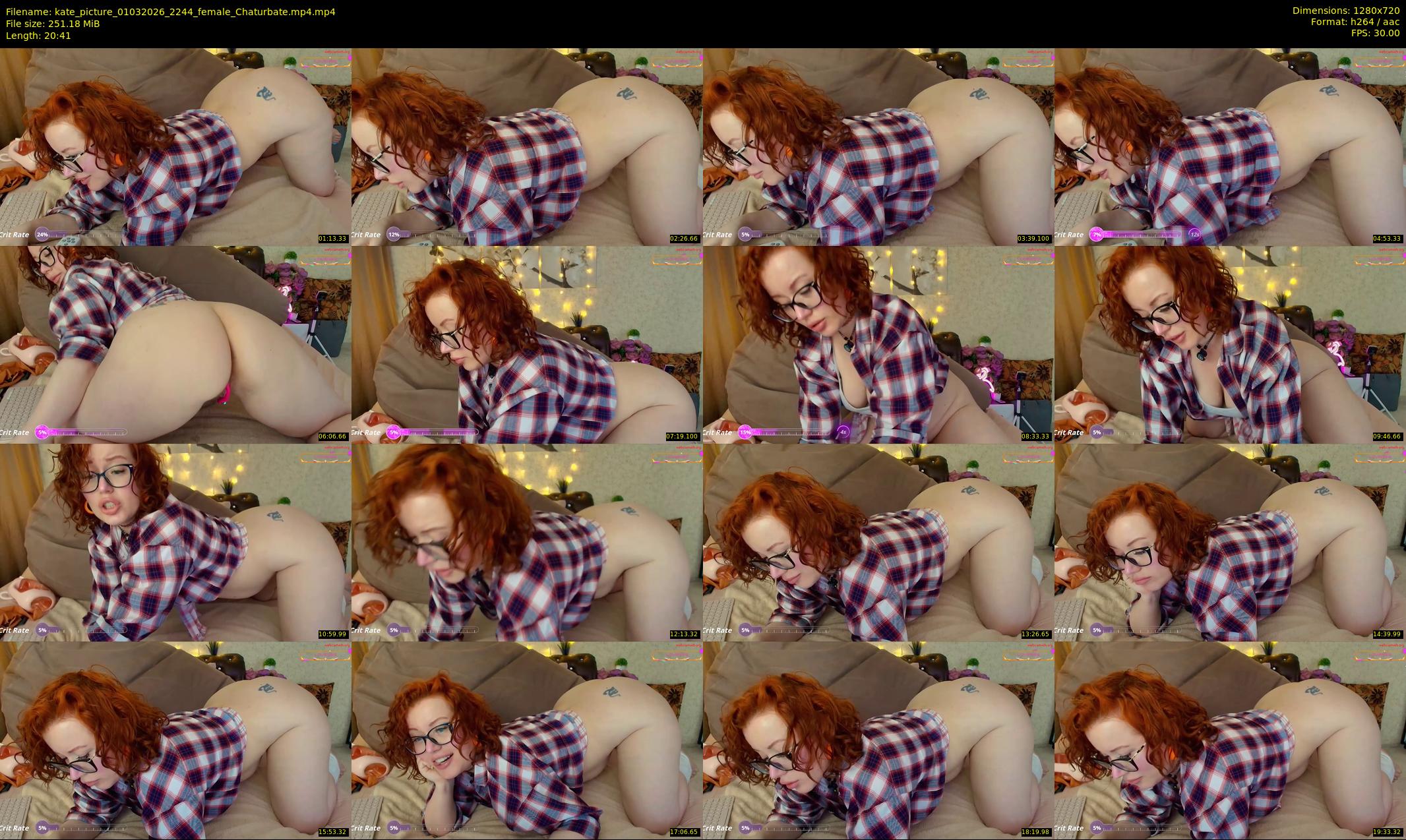 kate_picture — 21 minute Chaturbate female cam show recording, 720p, Mar 1, 2026