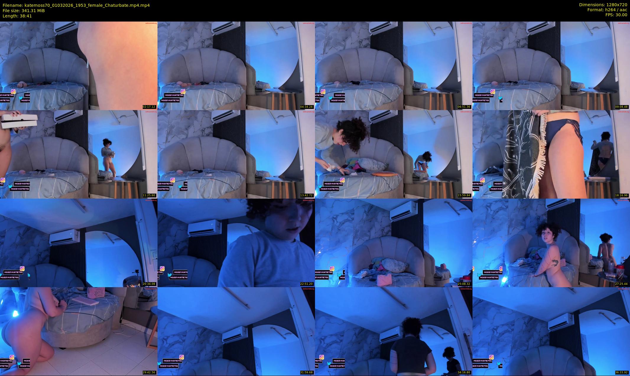 katemoss70 — 39 minute Chaturbate female cam show recording, 720p, Mar 1, 2026