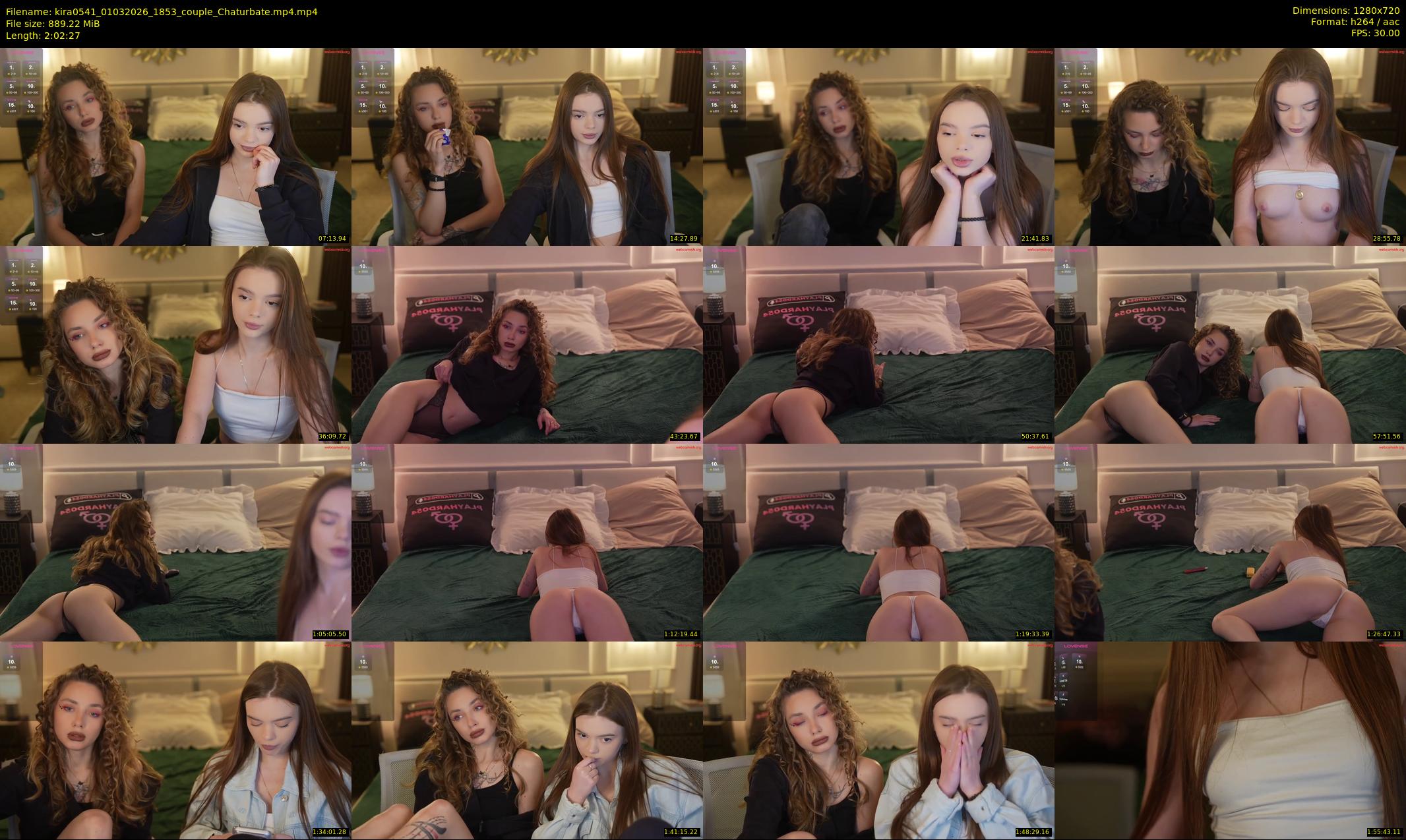 kira0541 — 123 minute Chaturbate couple cam show recording, 720p, Mar 1, 2026