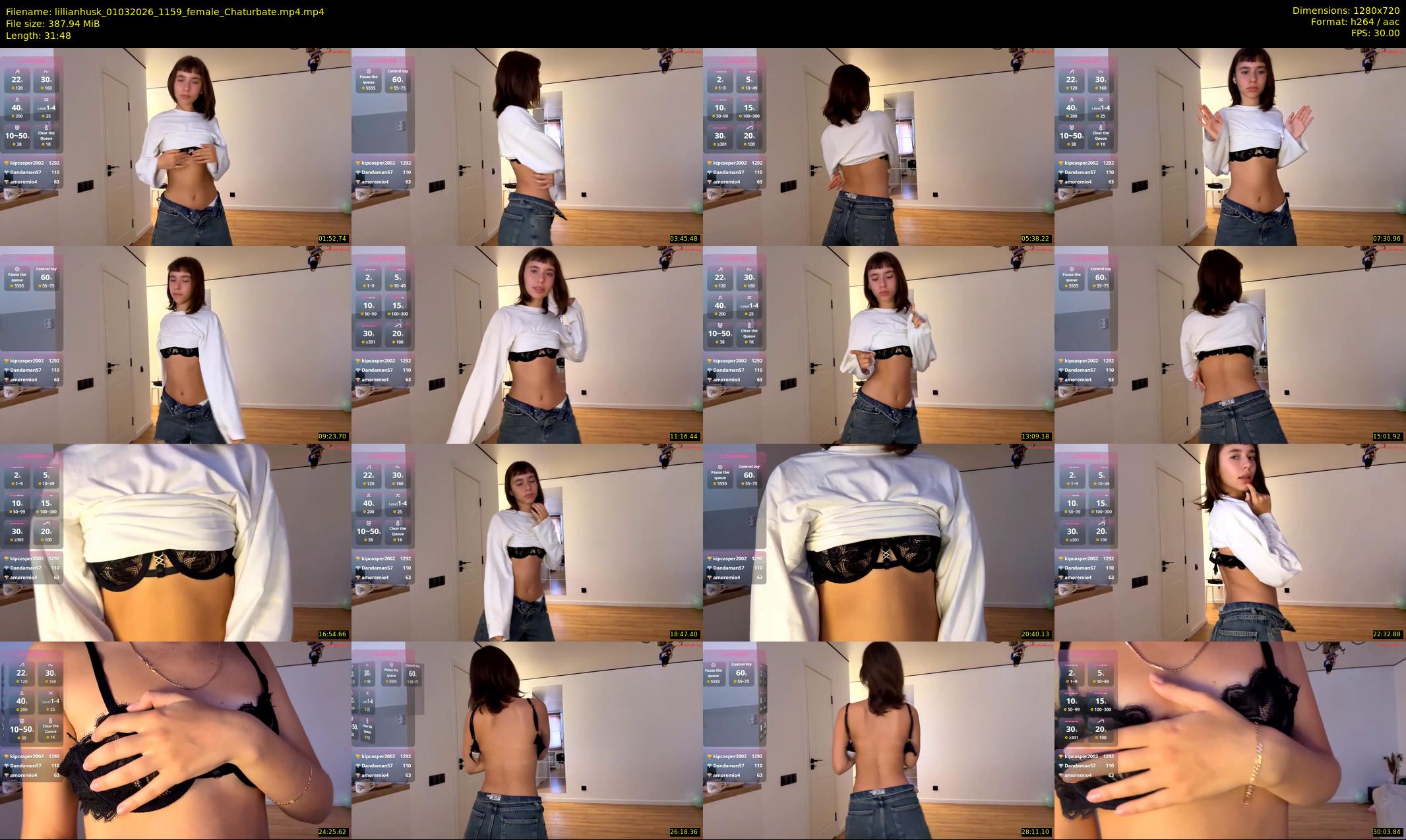 lillianhusk — 32 minute Chaturbate female cam show recording, 720p, Mar 1, 2026
