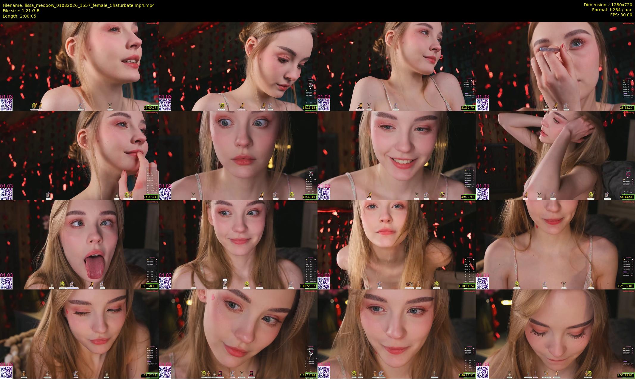 lissa_meooow — 121 minute Chaturbate female cam show recording, 720p, Mar 1, 2026