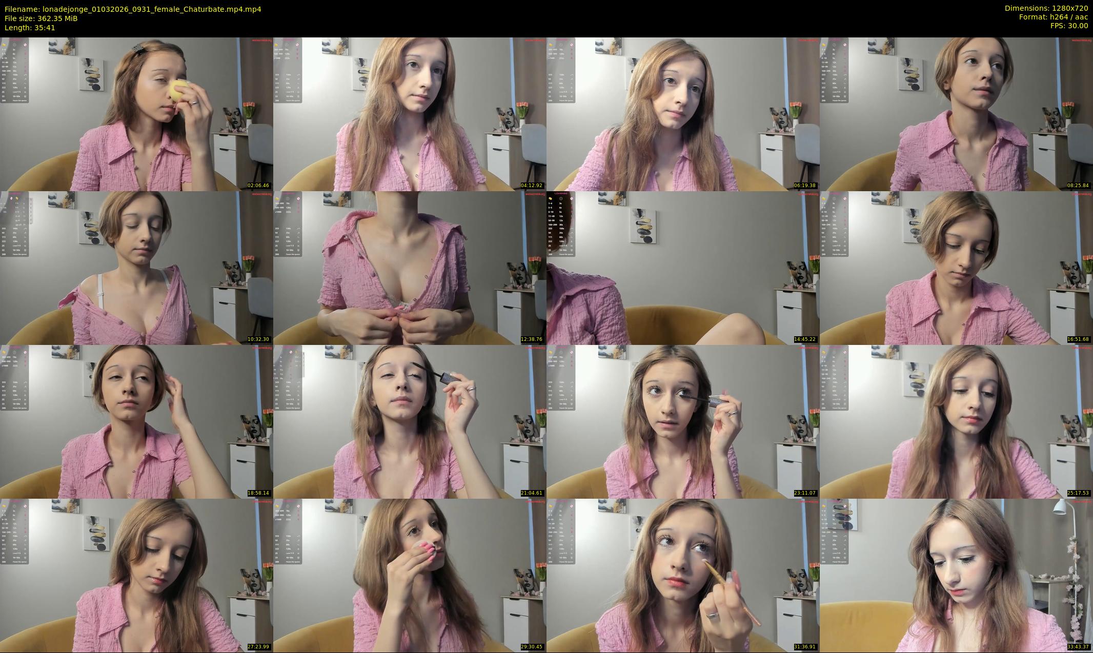 lonadejonge — 36 minute Chaturbate female cam show recording, 720p, Mar 1, 2026