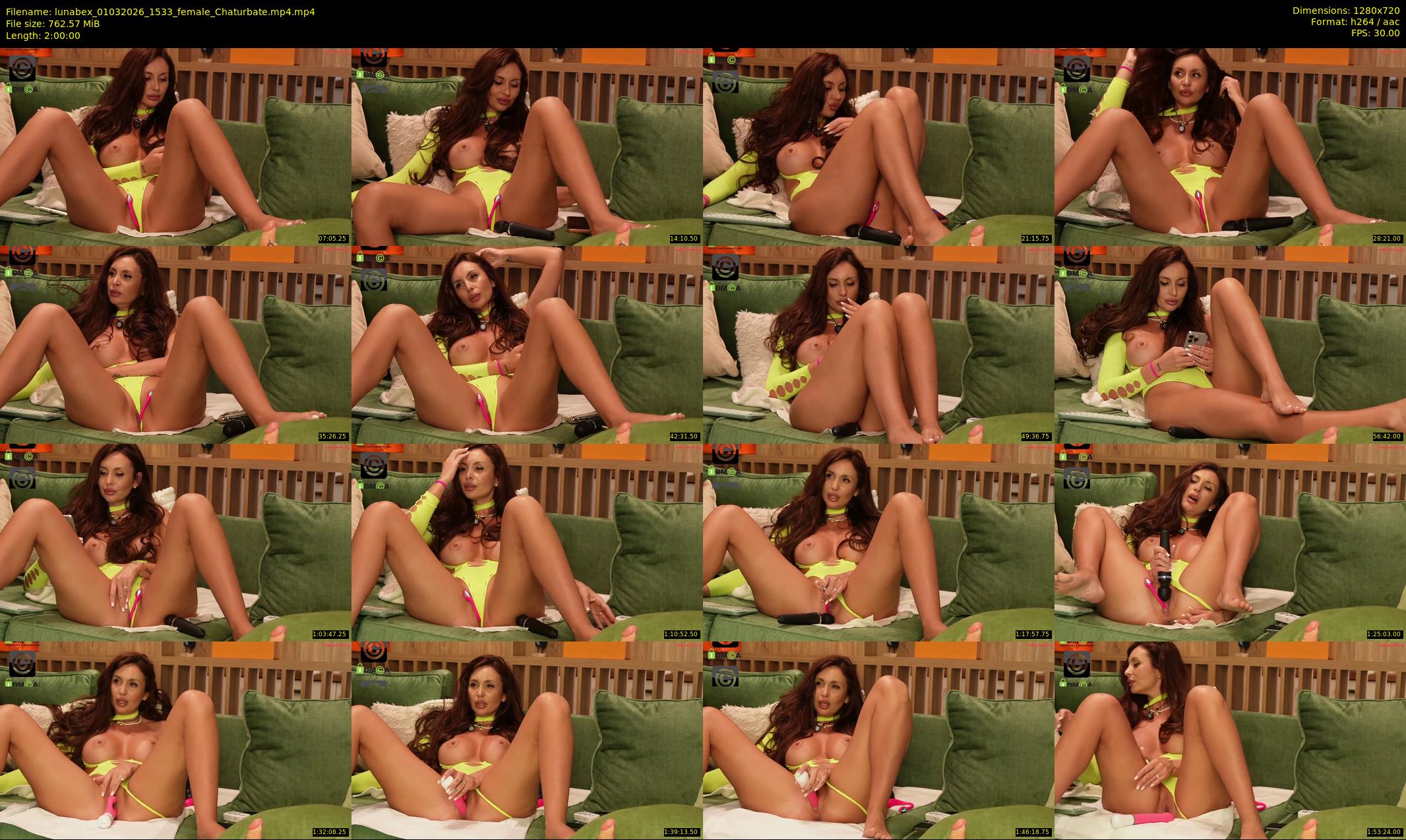 lunabex — 120 minute Chaturbate female cam show recording, 720p, Mar 1, 2026