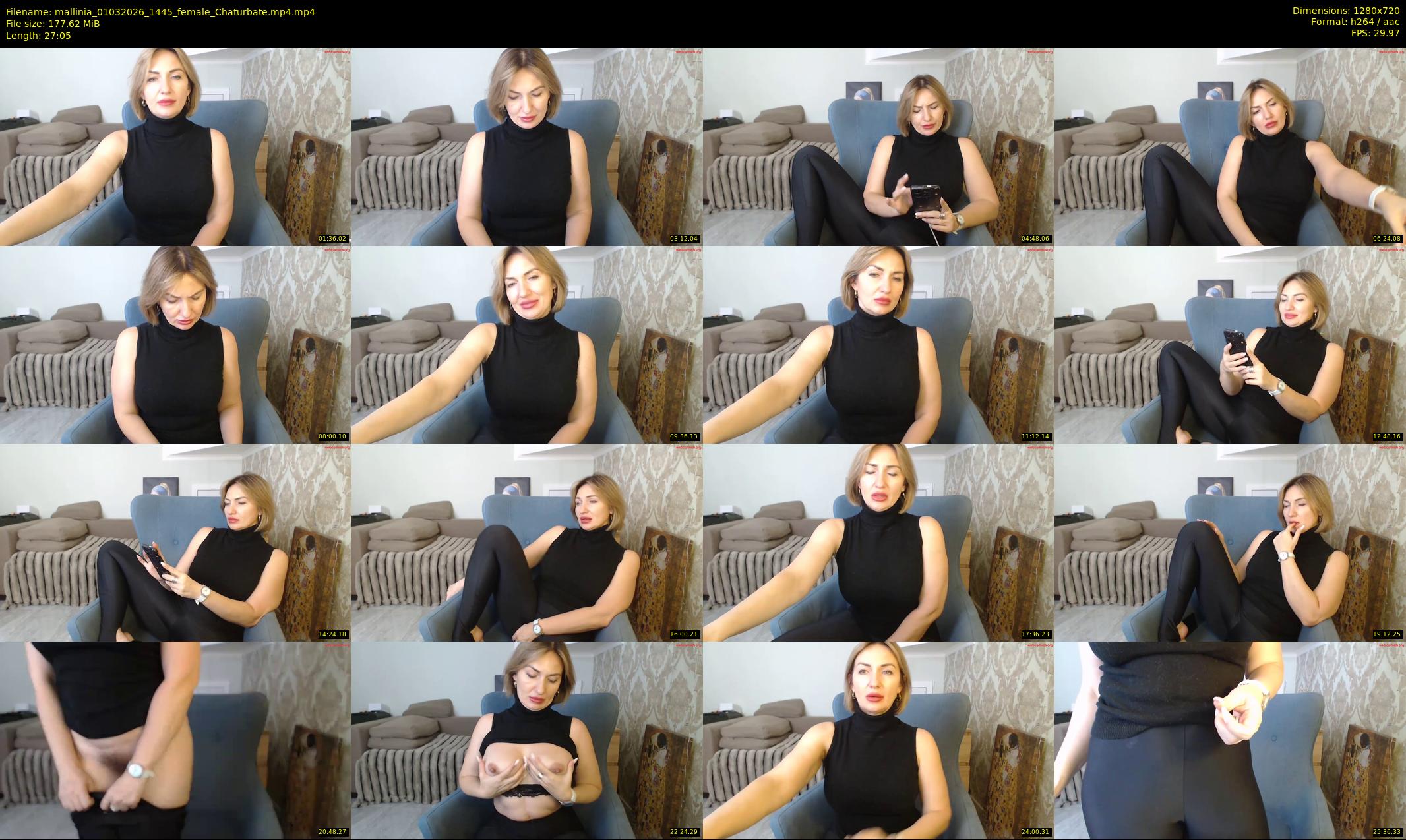 mallinia — 28 minute Chaturbate female cam show recording, 720p, Mar 1, 2026