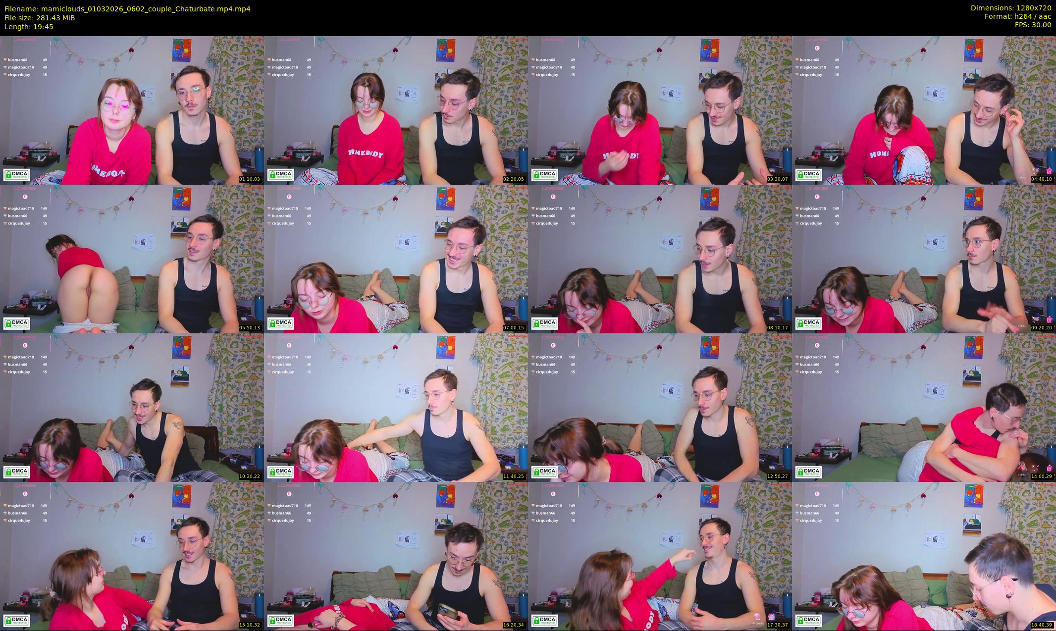 mamiclouds — 20 minute Chaturbate female cam show recording, 720p, Mar 1, 2026
