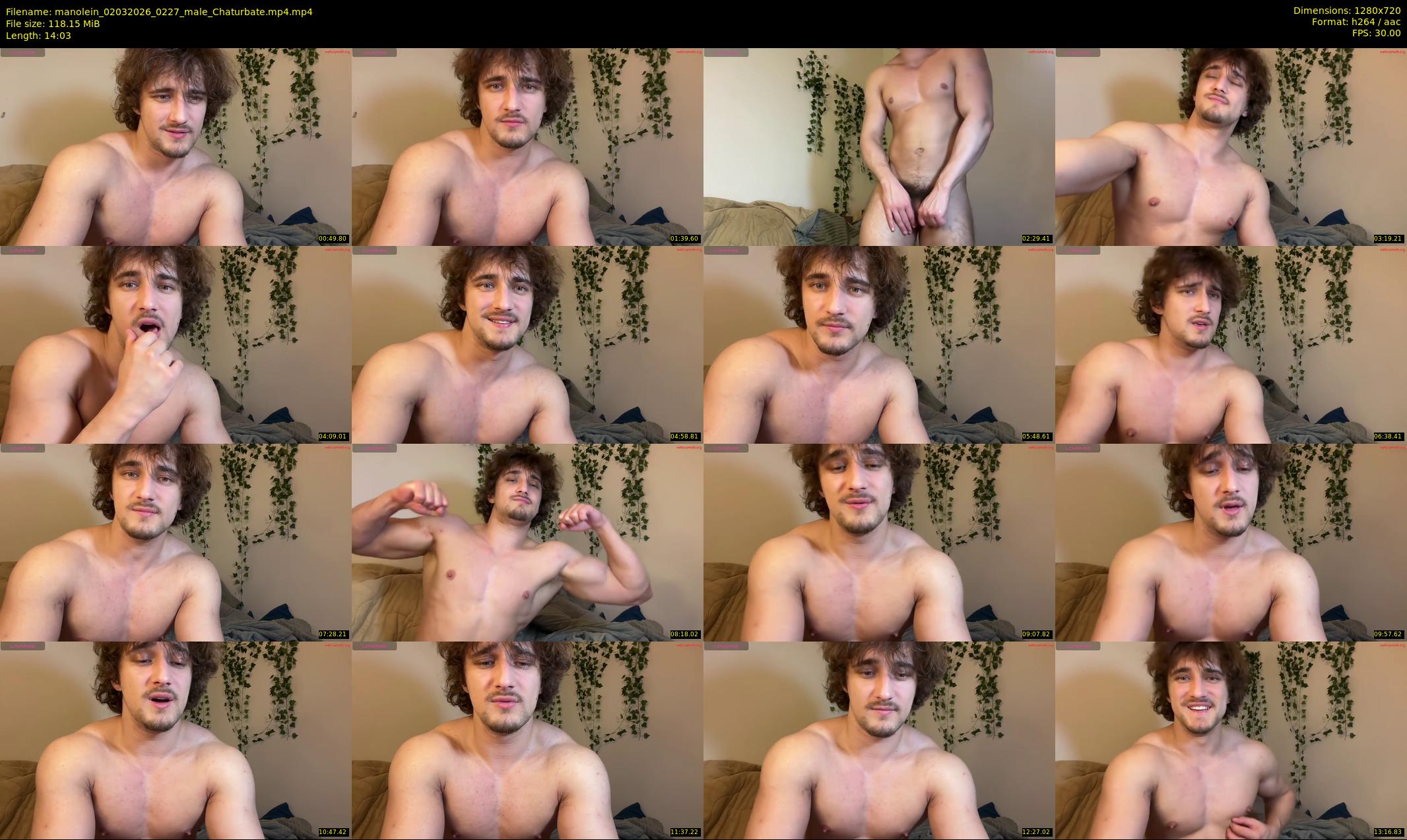manolein — 15 minute Chaturbate male cam show recording, 720p, Mar 2, 2026