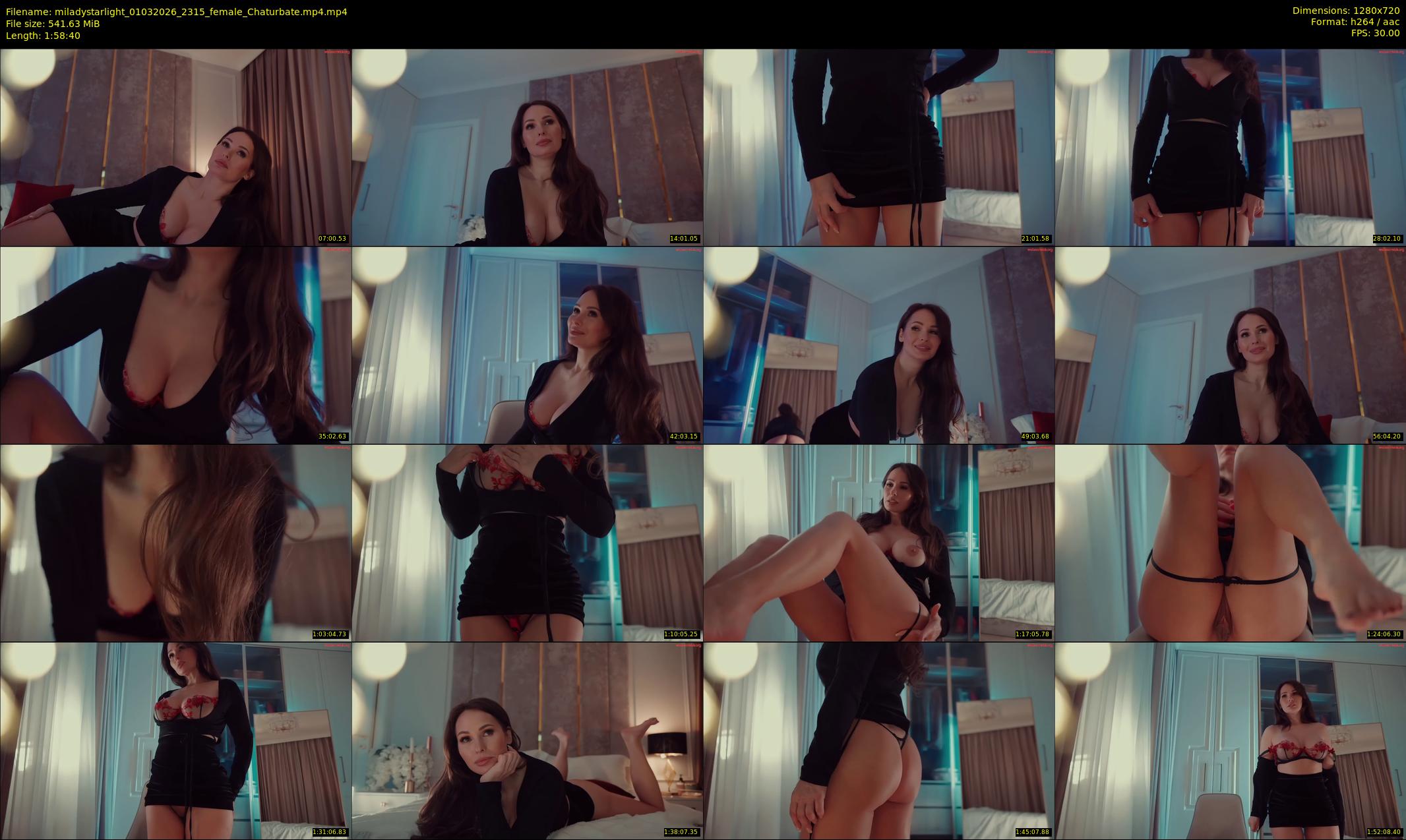 miladystarlight — 119 minute Chaturbate female cam show recording, 720p, Mar 1, 2026