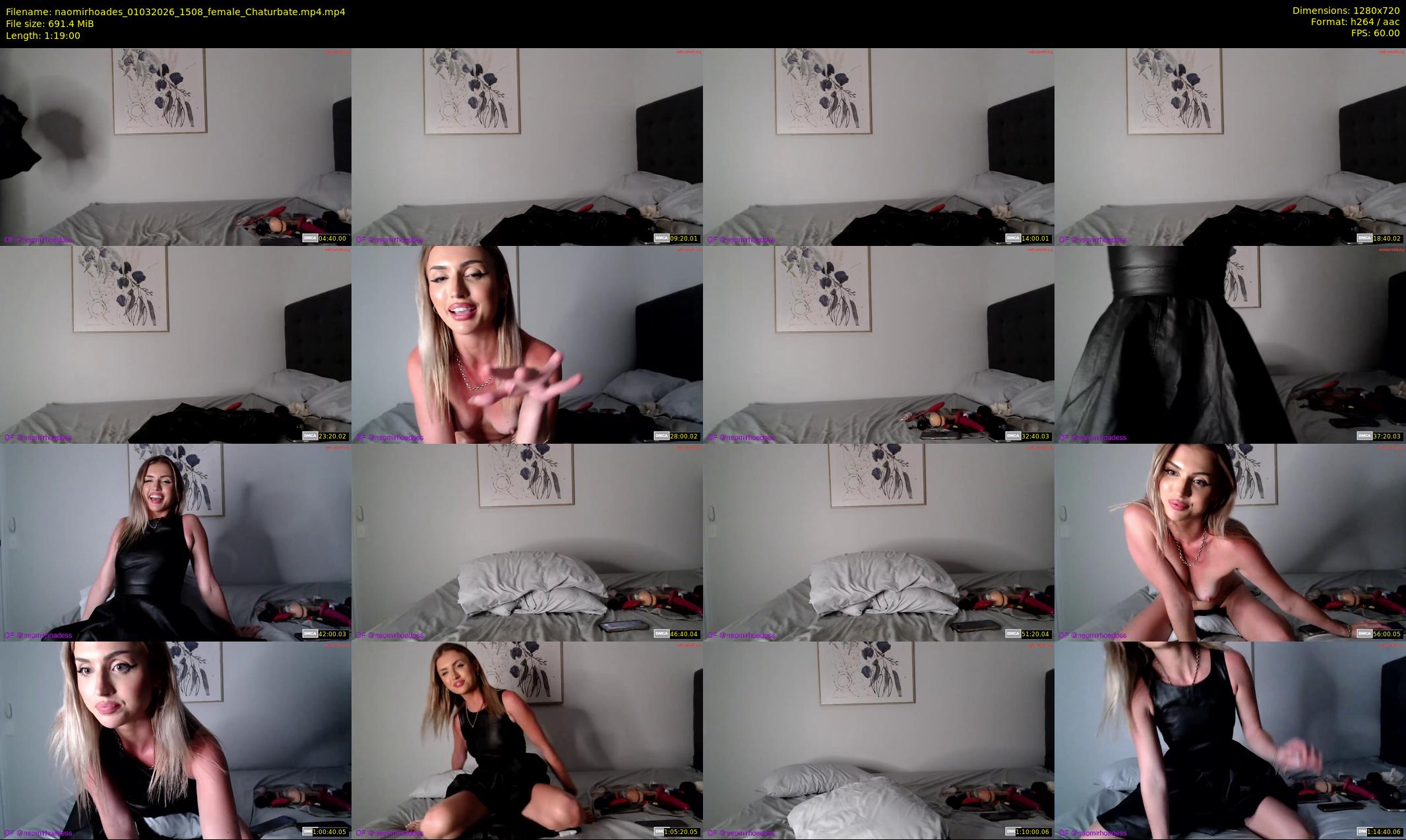 naomirhoades — 79 minute Chaturbate female cam show recording, 720p, Mar 1, 2026