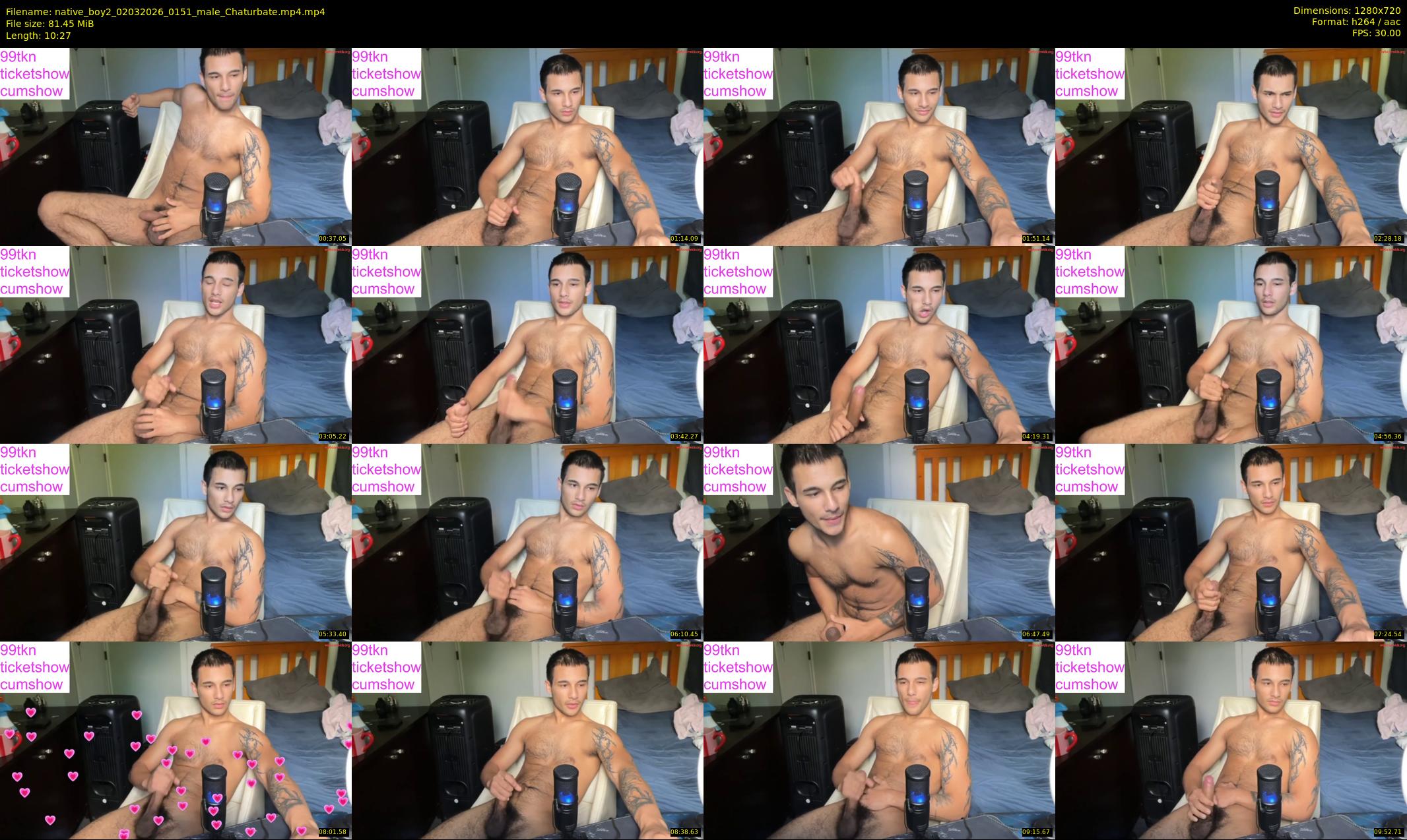 native_boy2 — 11 minute Chaturbate male cam show recording, 720p, Mar 2, 2026