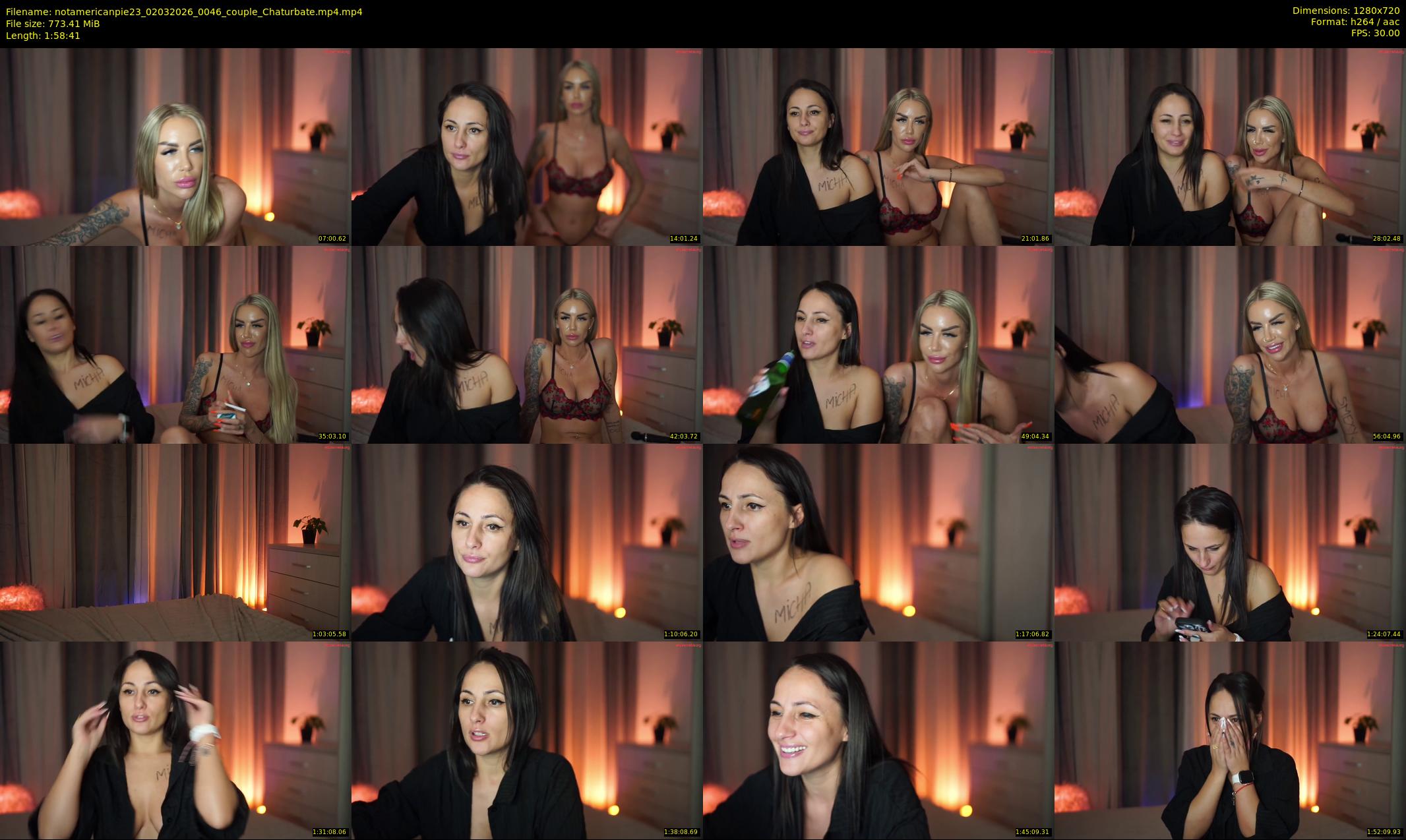 notamericanpie23 — 119 minute Chaturbate female cam show recording, 720p, Mar 2, 2026