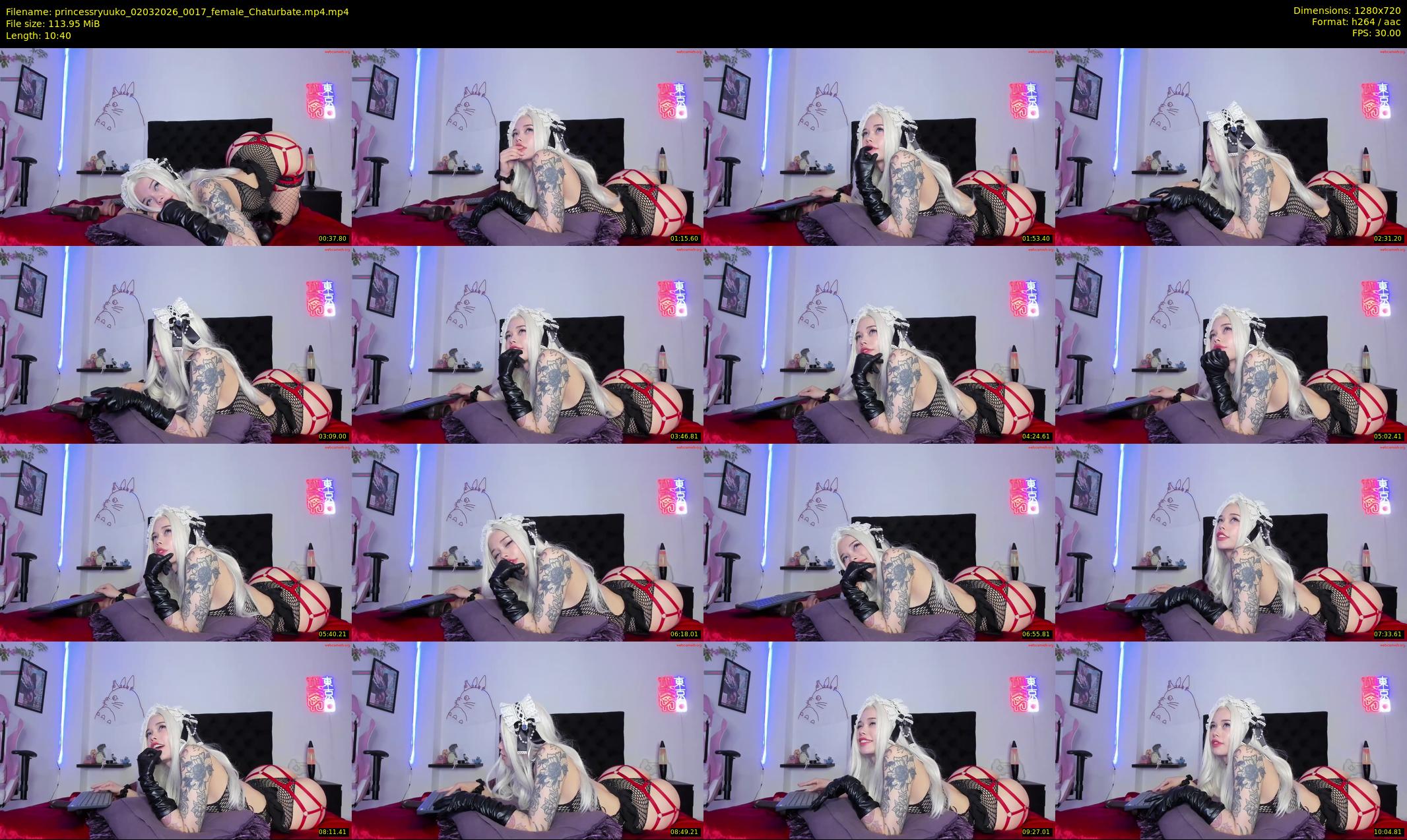 princessryuuko — 11 minute Chaturbate female cam show recording, 720p, Mar 2, 2026