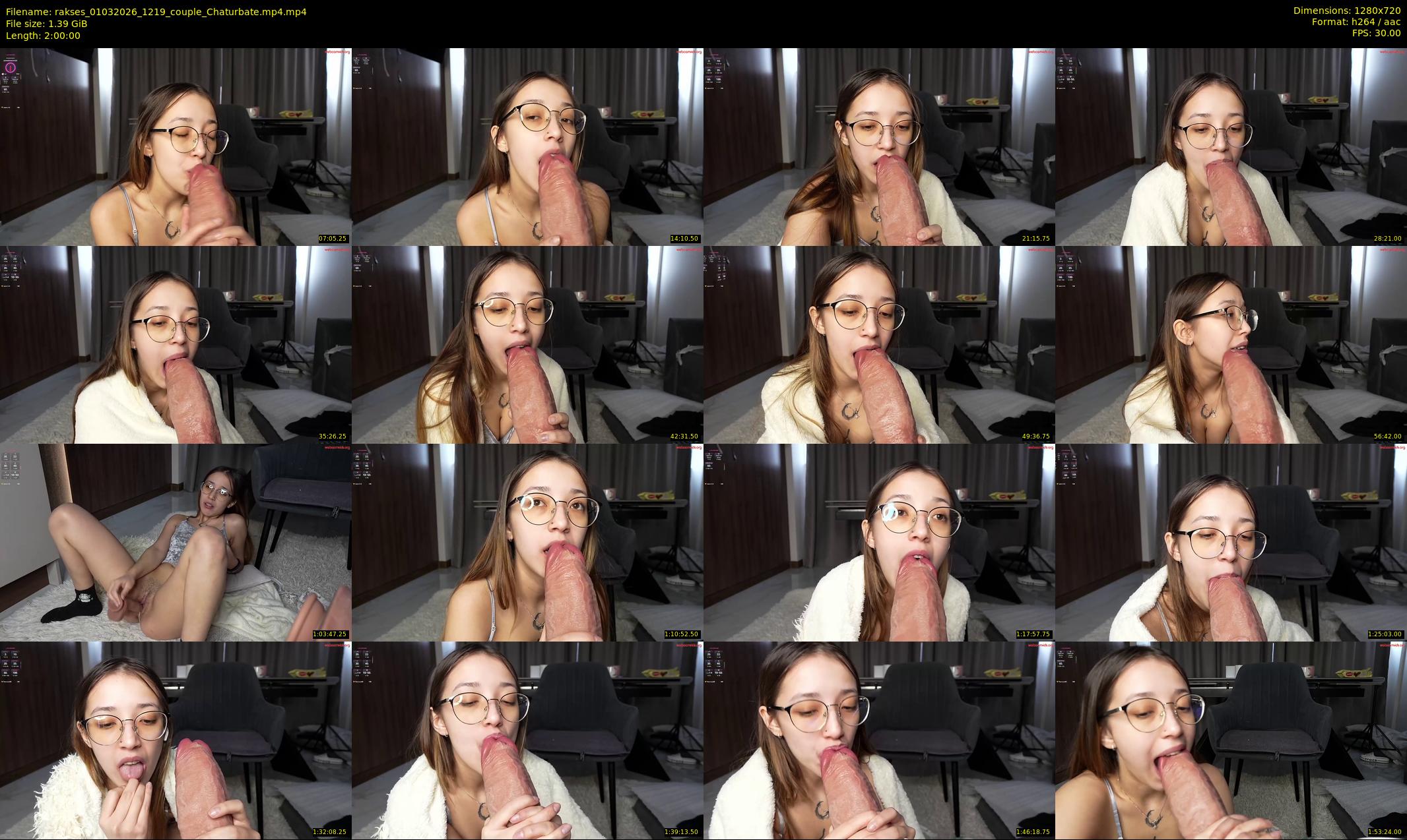 rakses — 120 minute Chaturbate couple cam show recording, 720p, Mar 1, 2026