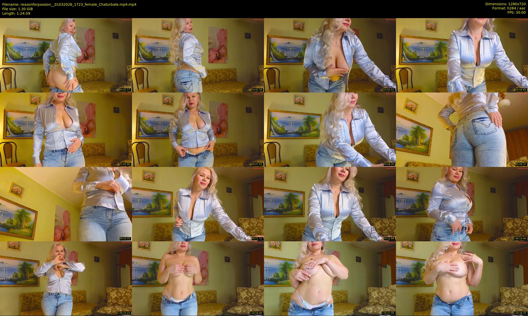 reasonforpassion_ — 85 minute Chaturbate female cam show recording, 720p, Mar 1, 2026