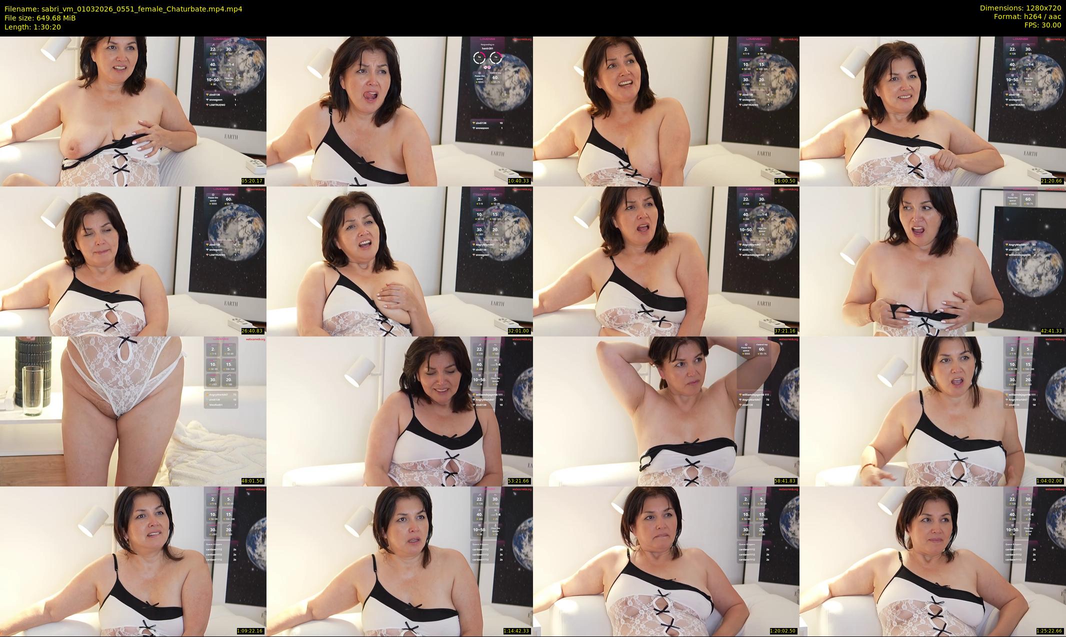 sabri_vm — 91 minute Chaturbate female cam show recording, 720p, Mar 1, 2026