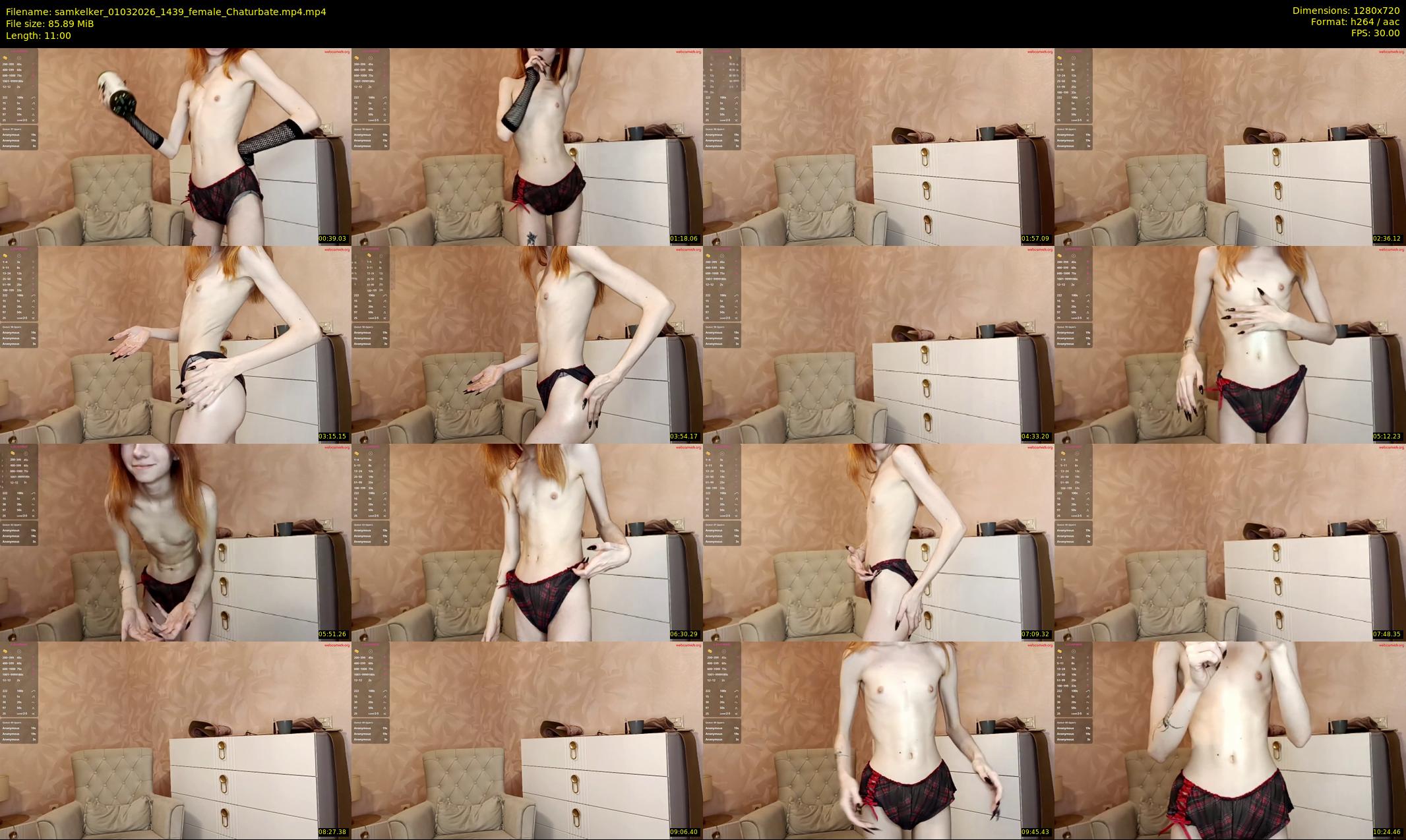samkelker — 11 minute Chaturbate female cam show recording, 720p, Mar 1, 2026