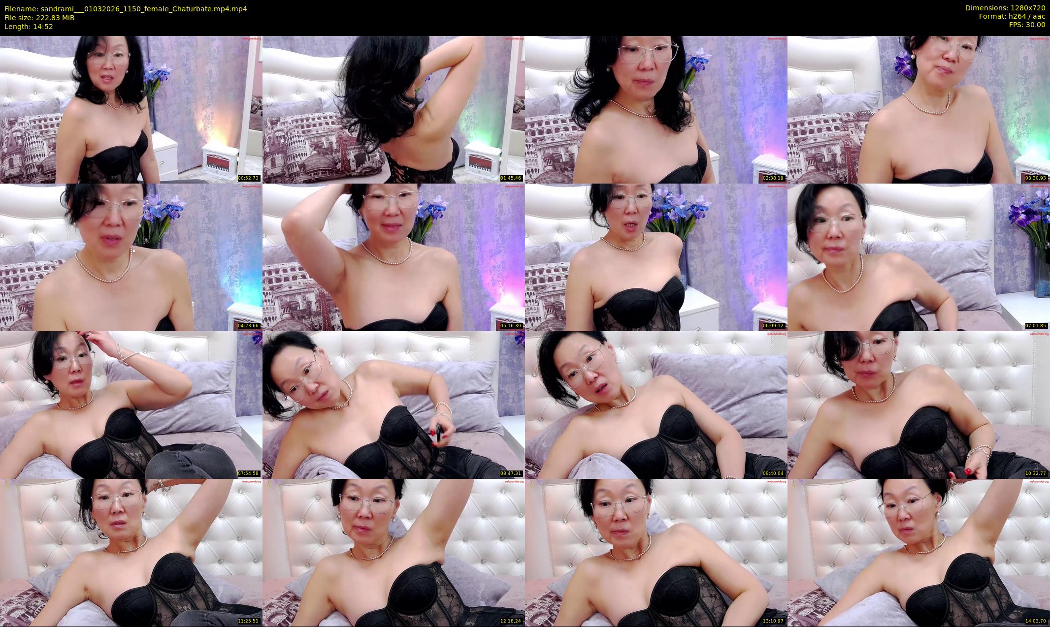 sandrami__ — 15 minute Chaturbate female cam show recording, 720p, Mar 1, 2026