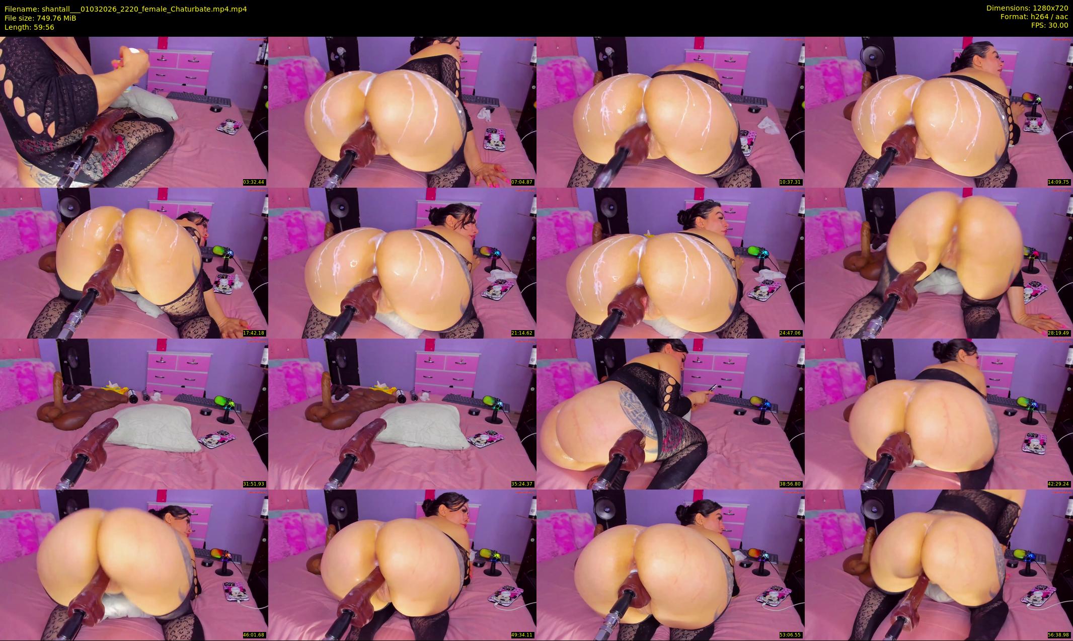 shantall__ — 60 minute Chaturbate female cam show recording, 720p, Mar 1, 2026