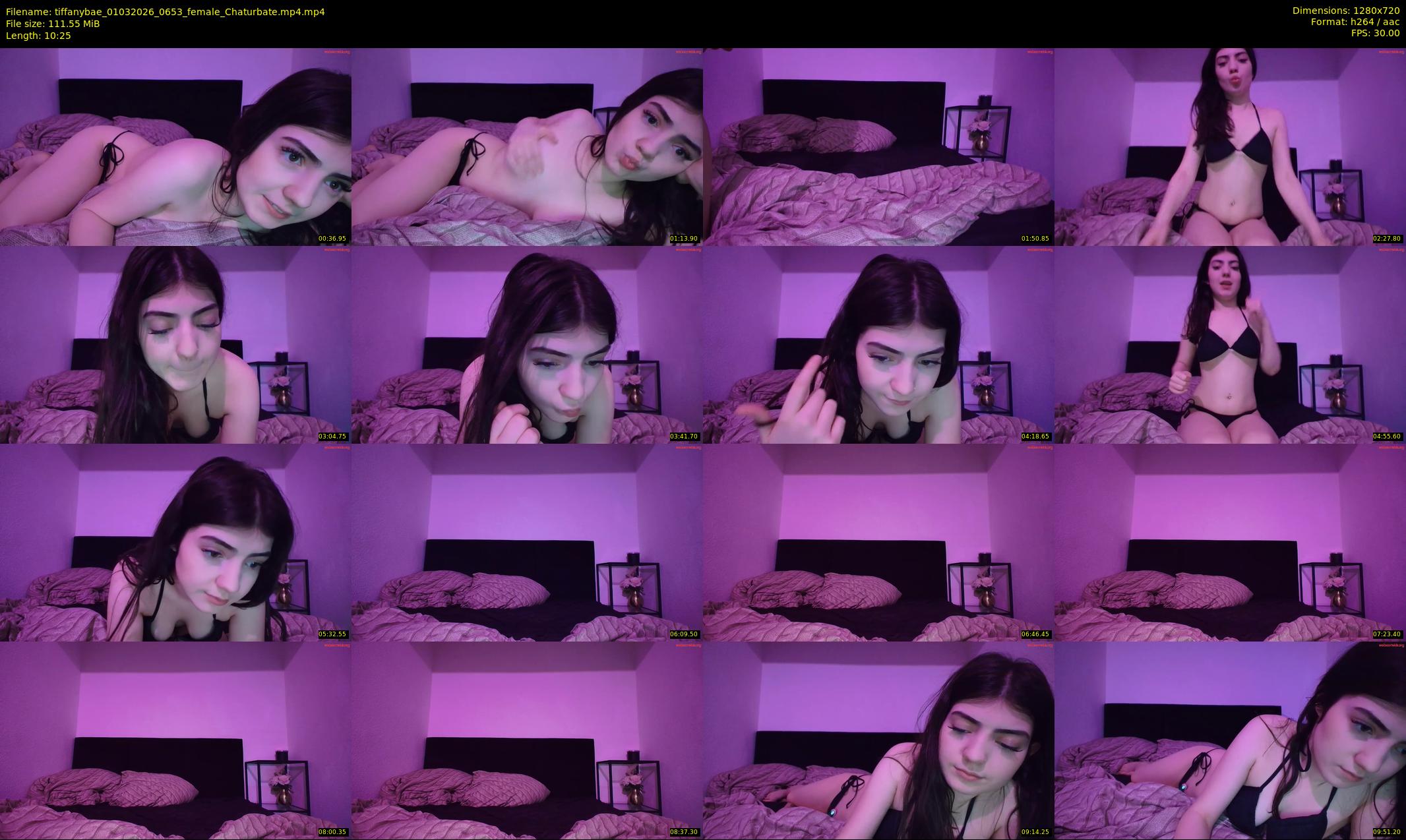 tiffanybae — 11 minute Chaturbate female cam show recording, 720p, Mar 1, 2026