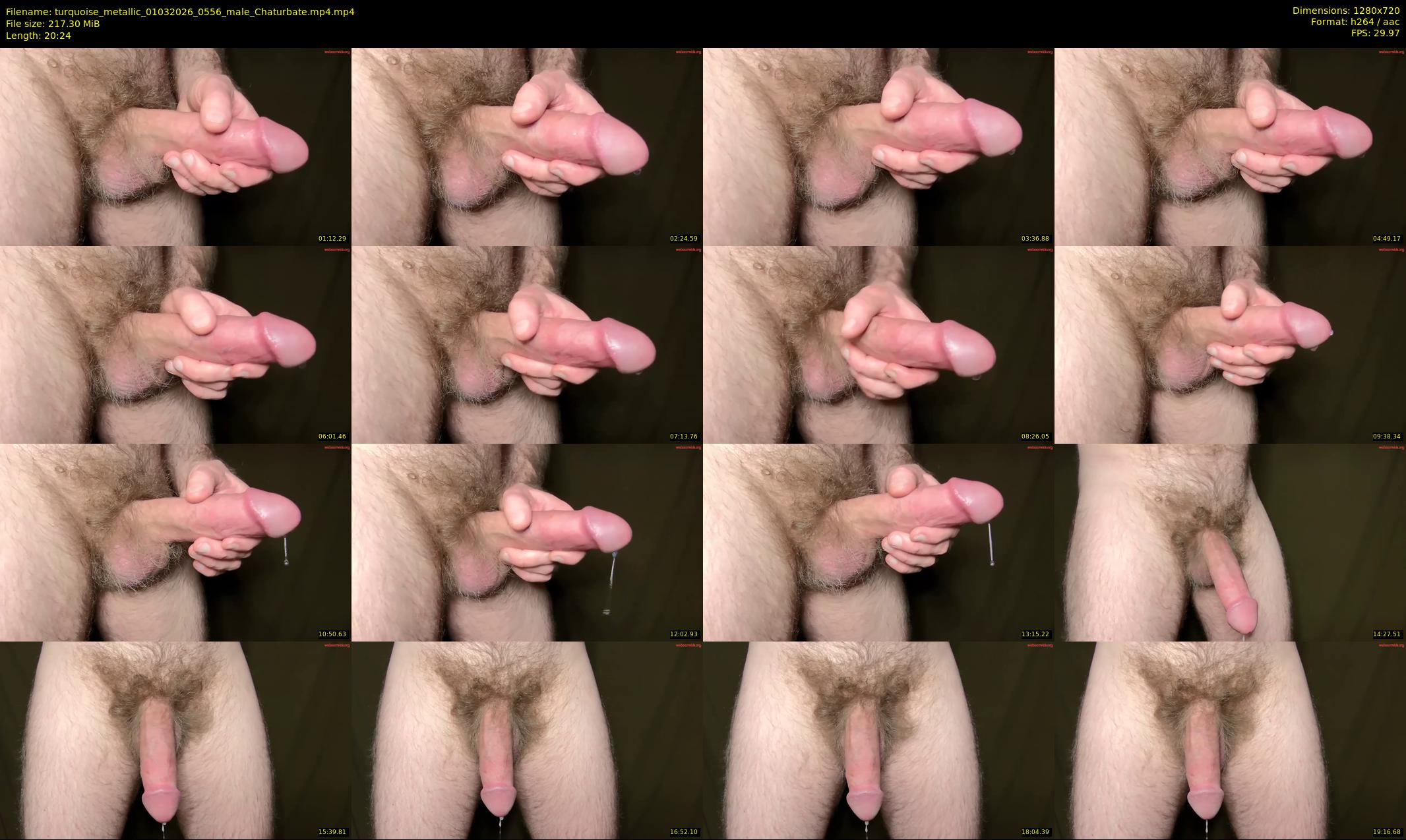turquoise_metallic — 21 minute Chaturbate male cam show recording, 720p, Mar 1, 2026