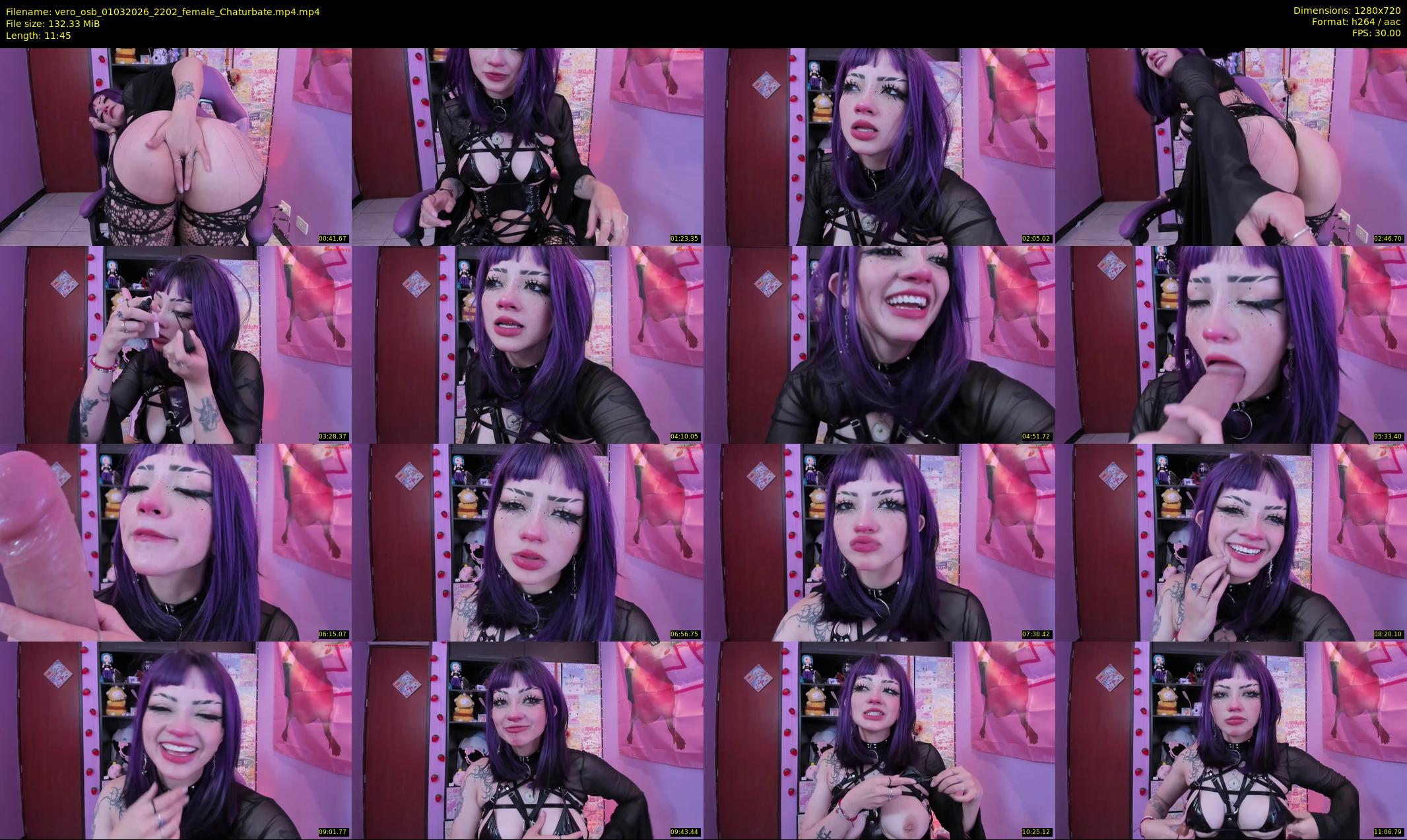 vero_osb — 12 minute Chaturbate female cam show recording, 720p, Mar 1, 2026