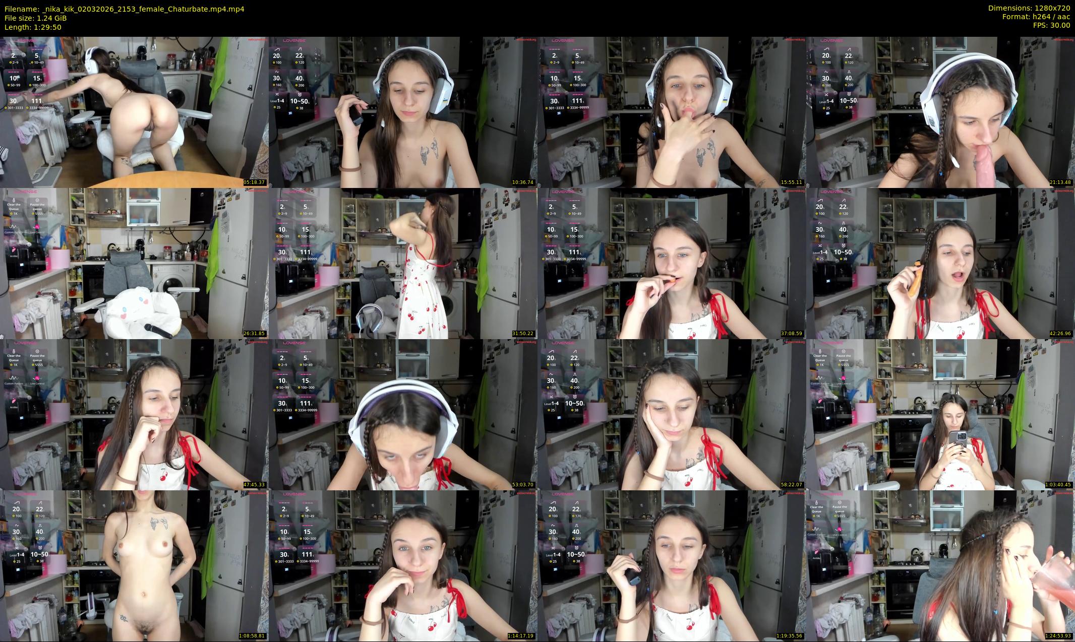 _nika_kik — 90 minute Chaturbate female cam show recording, 720p, Mar 2, 2026