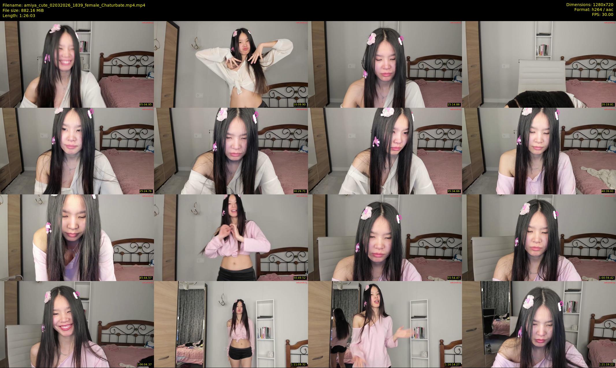 amiya_cute — 87 minute Chaturbate female cam show recording, 720p, Mar 2, 2026
