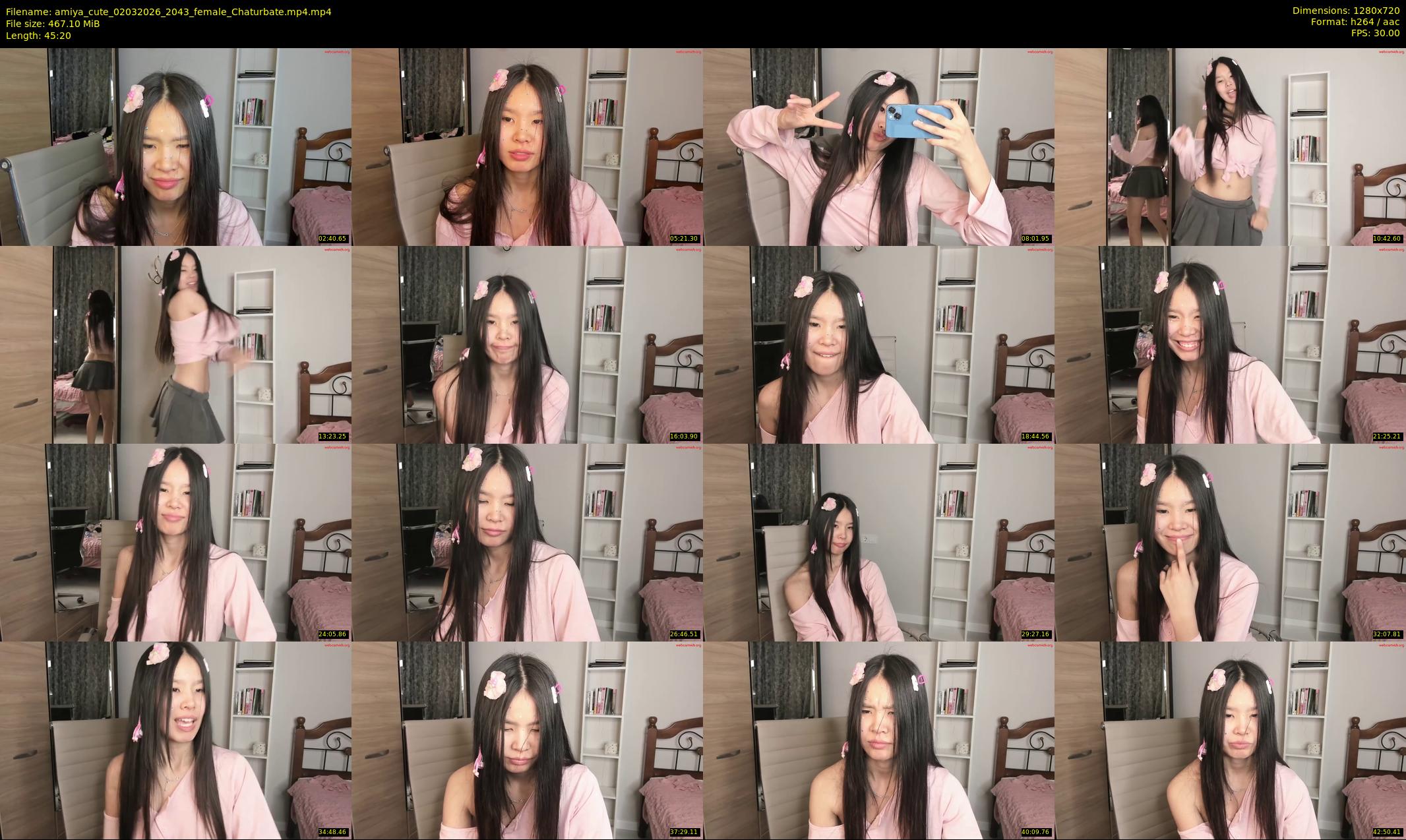 amiya_cute — 46 minute Chaturbate female cam show recording, 720p, Mar 2, 2026