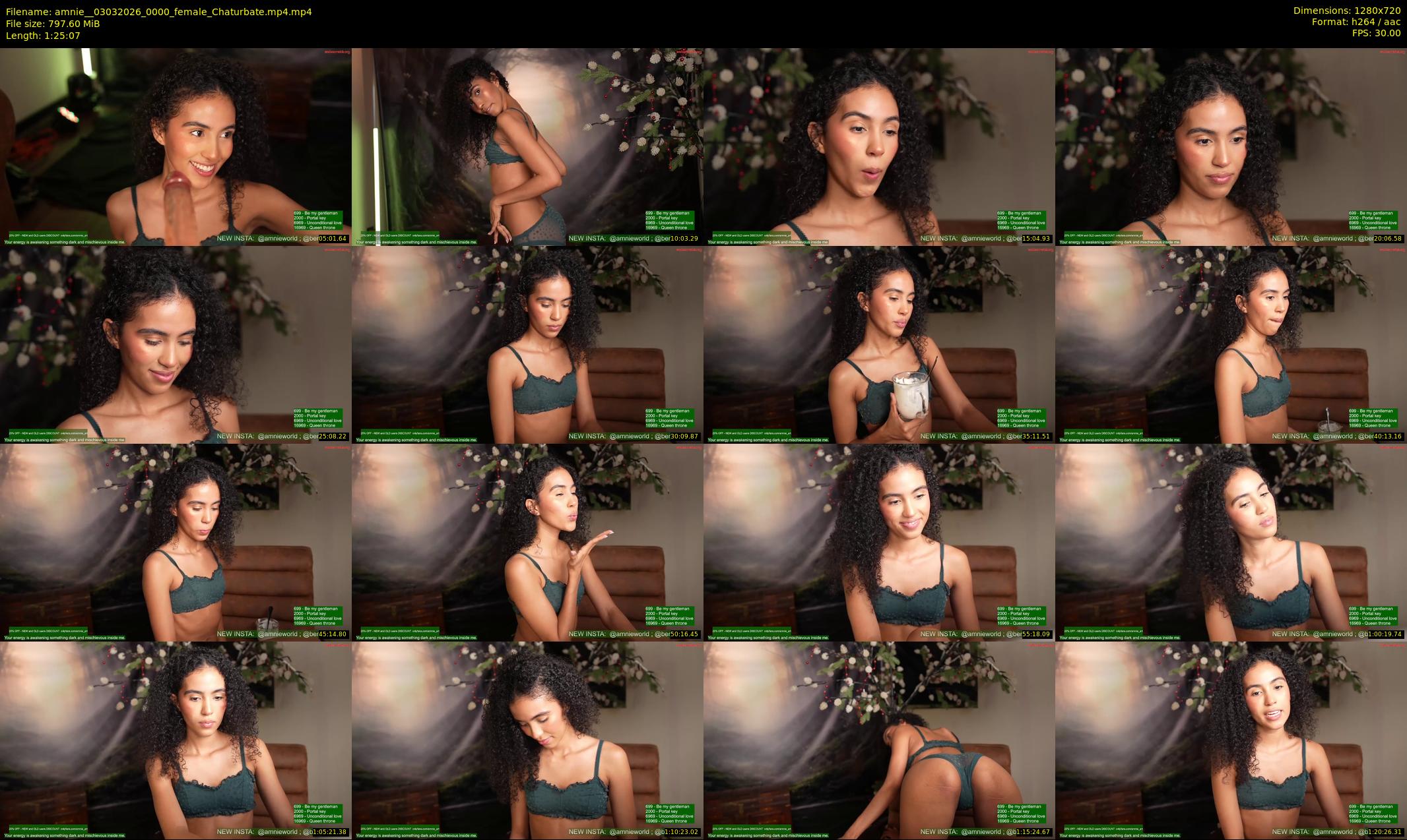 amnie_ — 86 minute Chaturbate female cam show recording, 720p, Mar 3, 2026