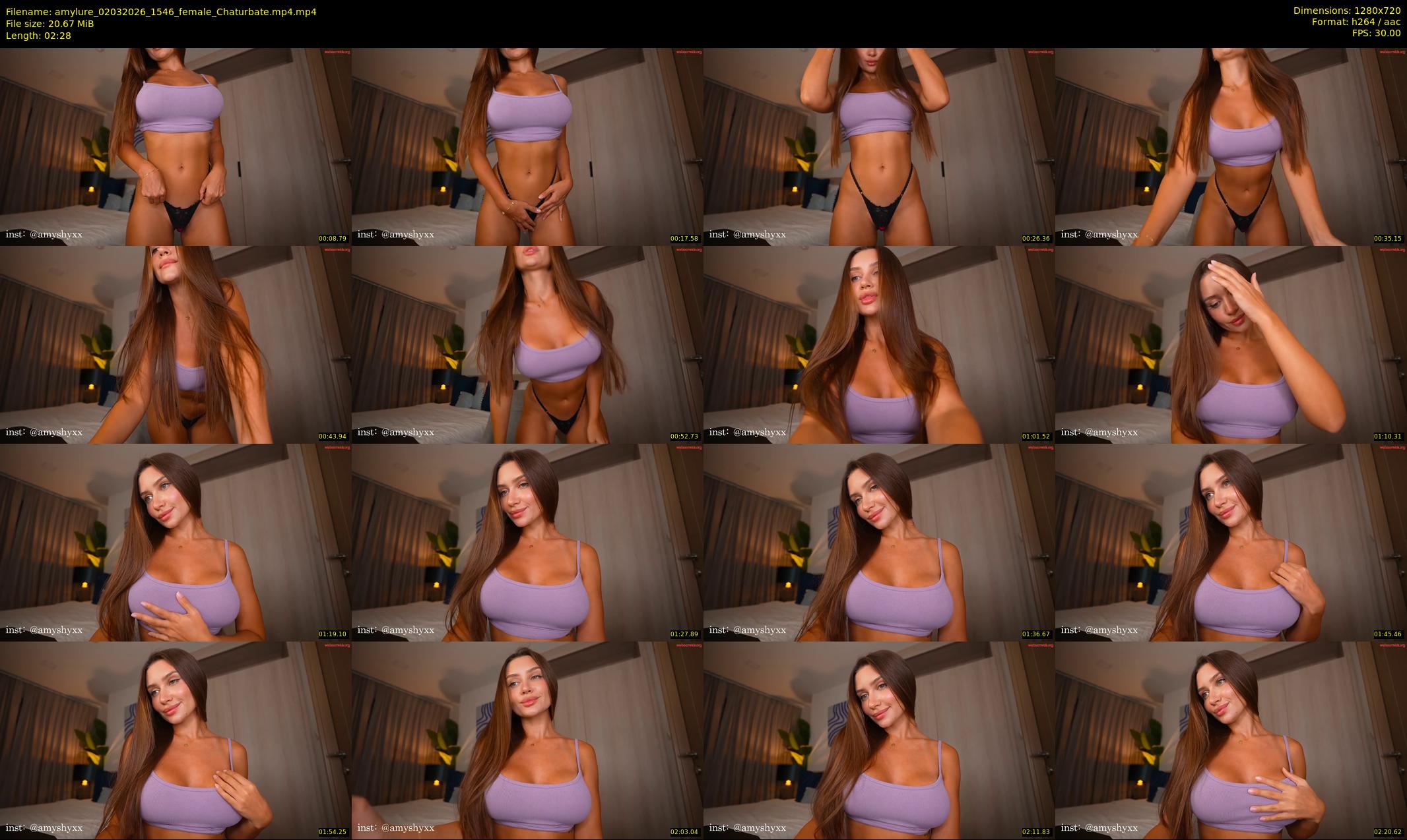 amylure — 3 minute Chaturbate female cam show recording, 720p, Mar 2, 2026
