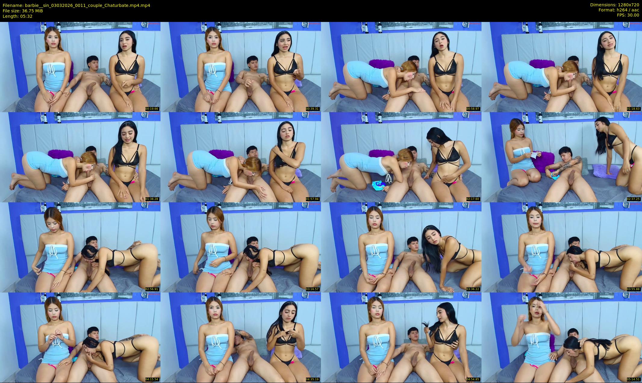 barbie__sin — 6 minute Chaturbate couple cam show recording, 720p, Mar 3, 2026