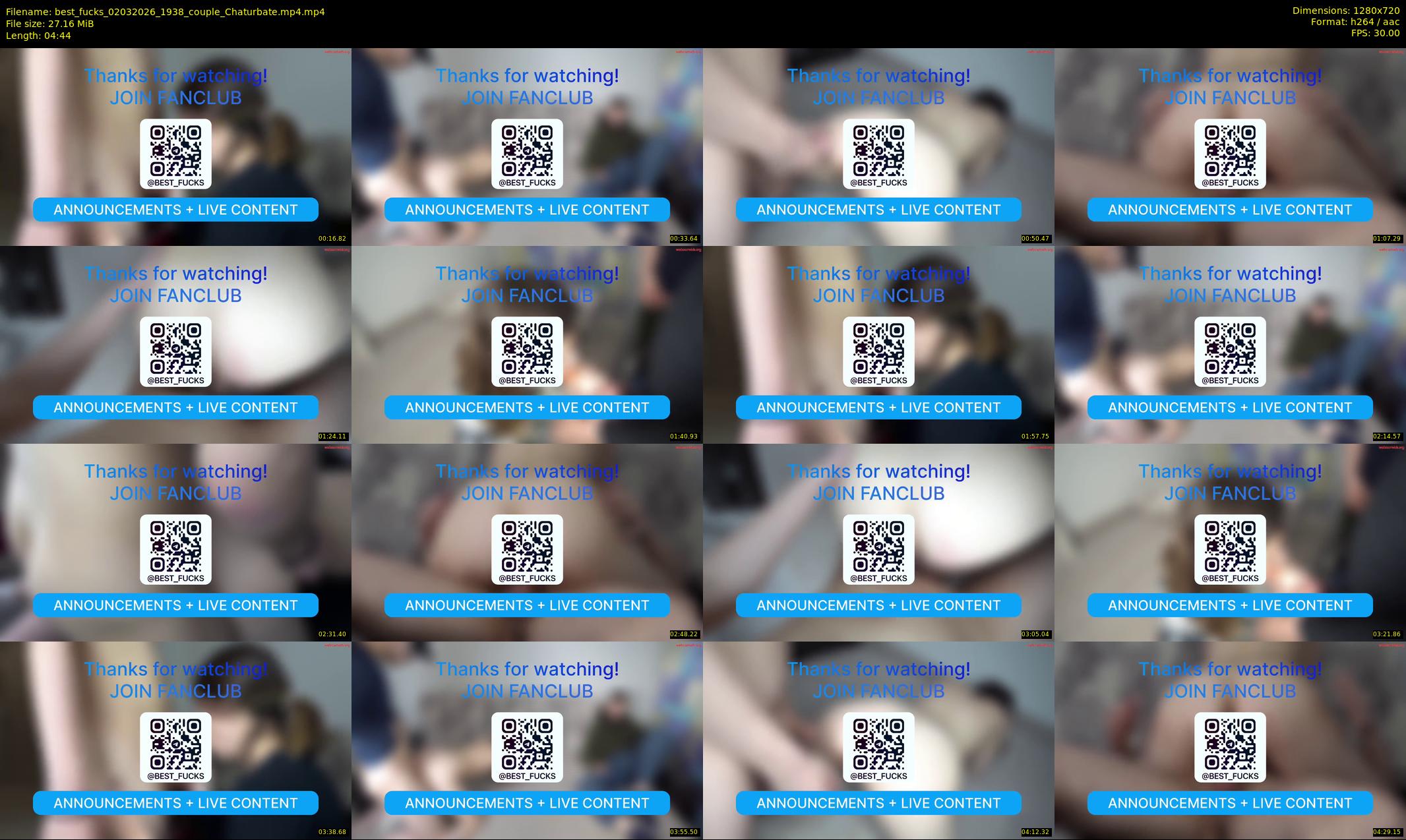 best_fucks — 5 minute Chaturbate couple cam show recording, 720p, Mar 2, 2026
