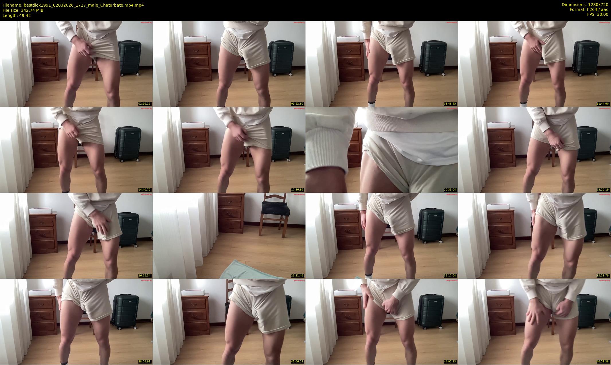 bestdick1991 — 50 minute Chaturbate male cam show recording, 720p, Mar 2, 2026