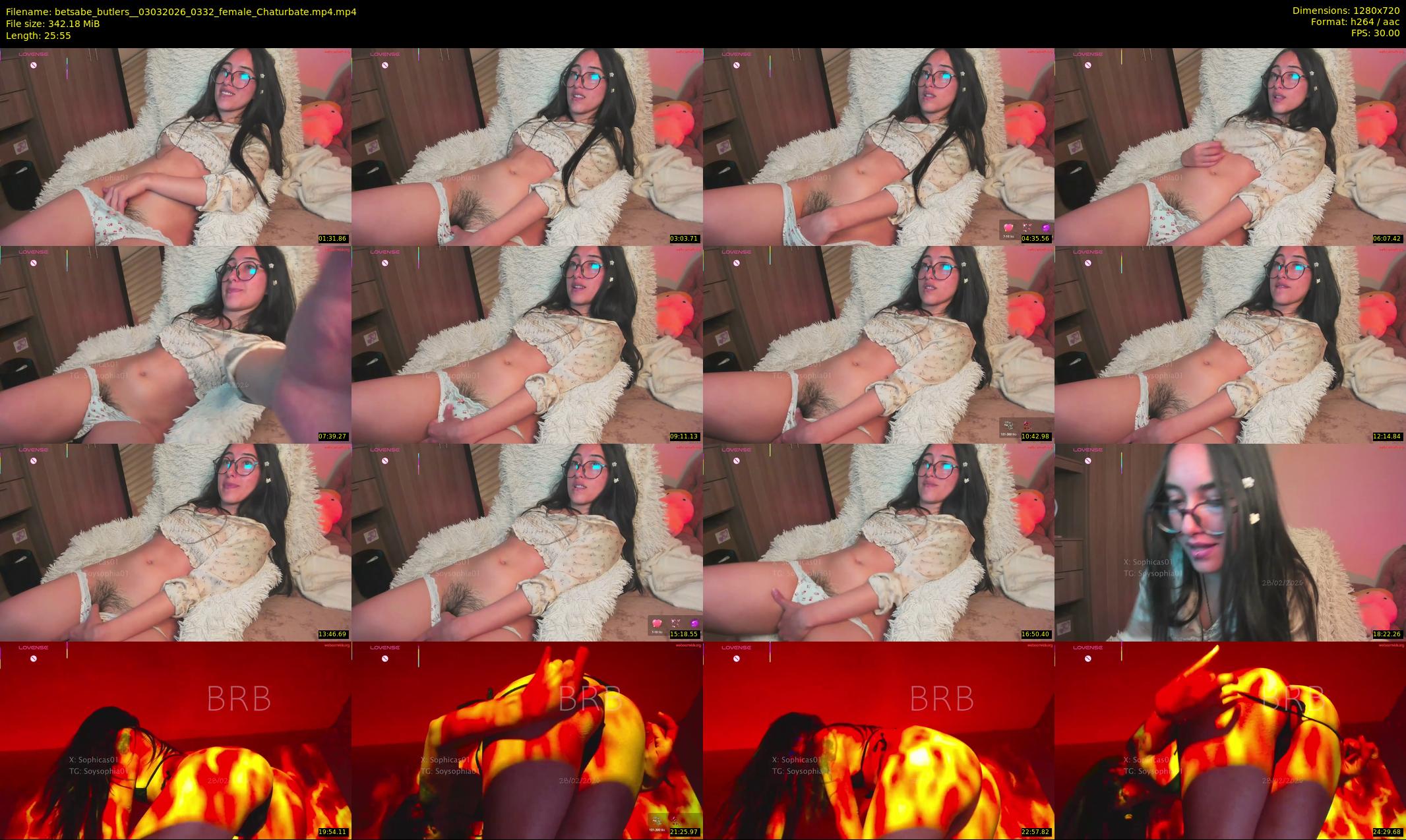 betsabe_butlers_ — 26 minute Chaturbate female cam show recording, 720p, Mar 3, 2026