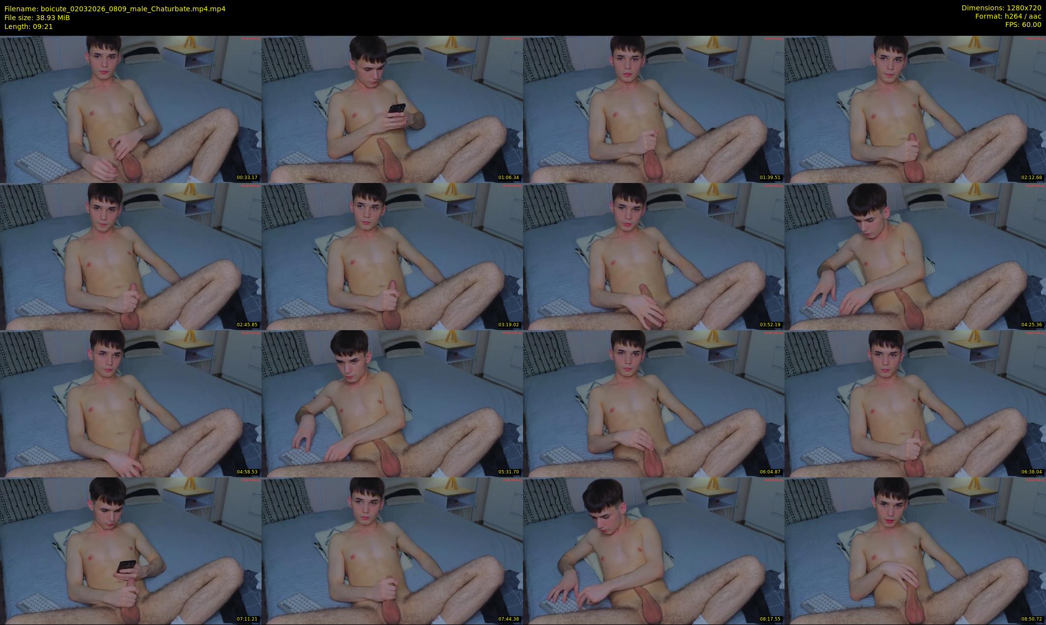 boicute — 10 minute Chaturbate male cam show recording, 720p, Mar 2, 2026