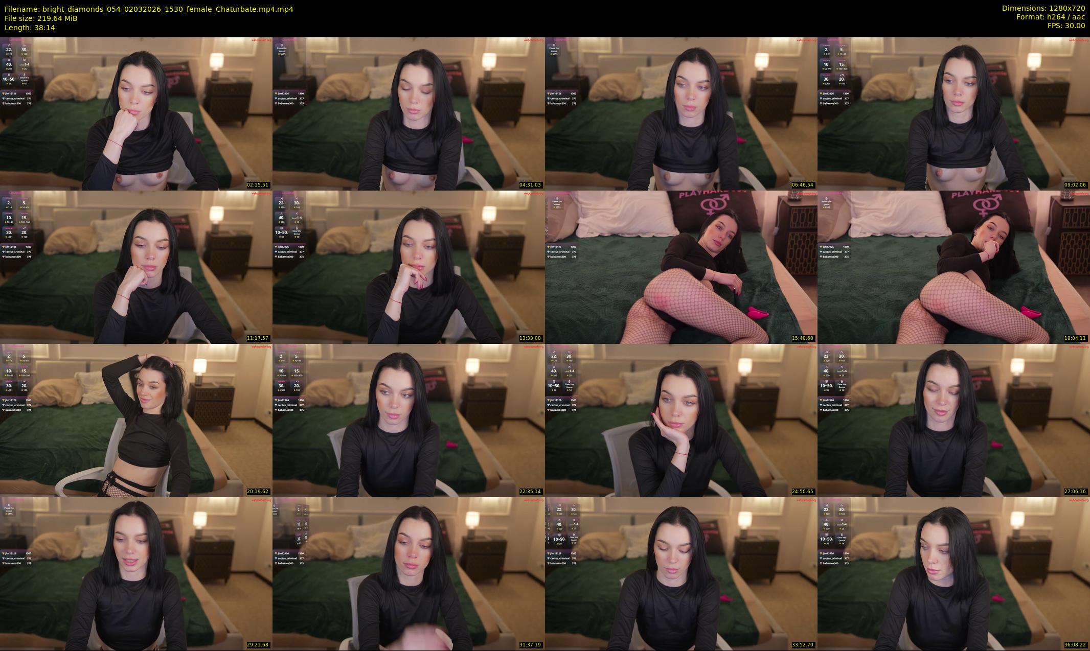 bright_diamonds_054 — 39 minute Chaturbate couple cam show recording, 720p, Mar 2, 2026
